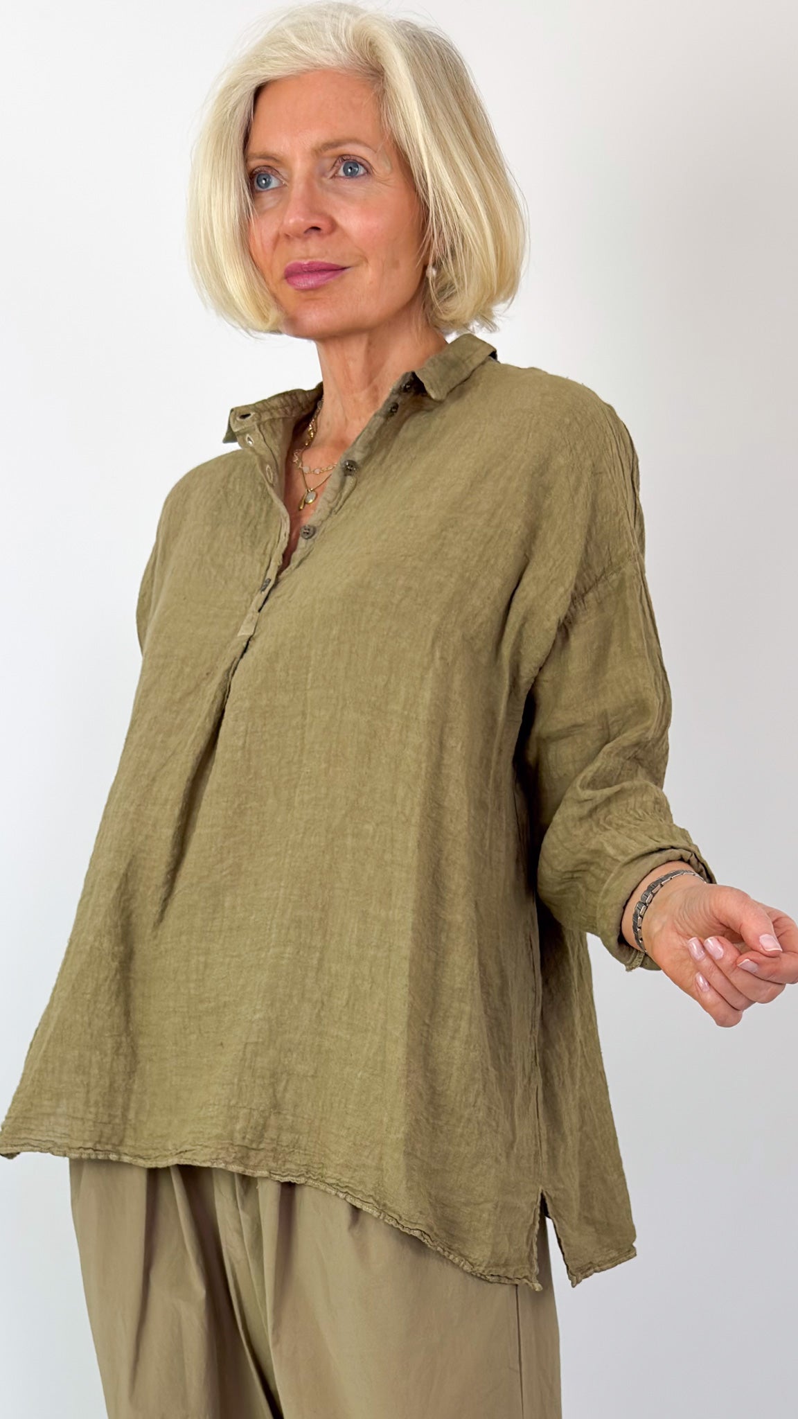 Manuelle Guibal 7082 Natsu Blouse Gold