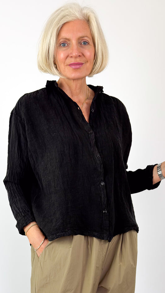 Manuelle Guibal 7079 Natsu Blouse Onyx