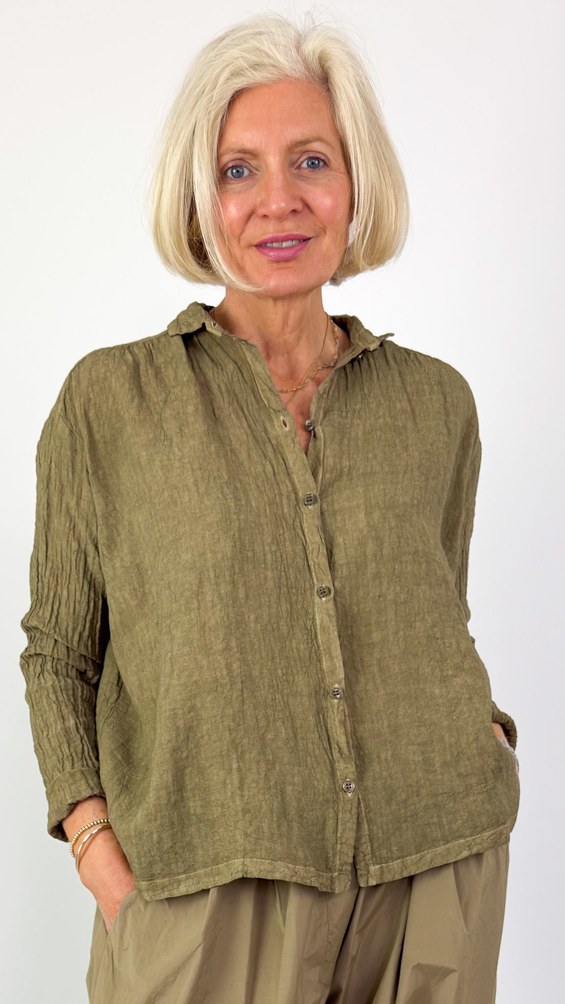 Manuelle Guibal 7079 Natsu Blouse Gold