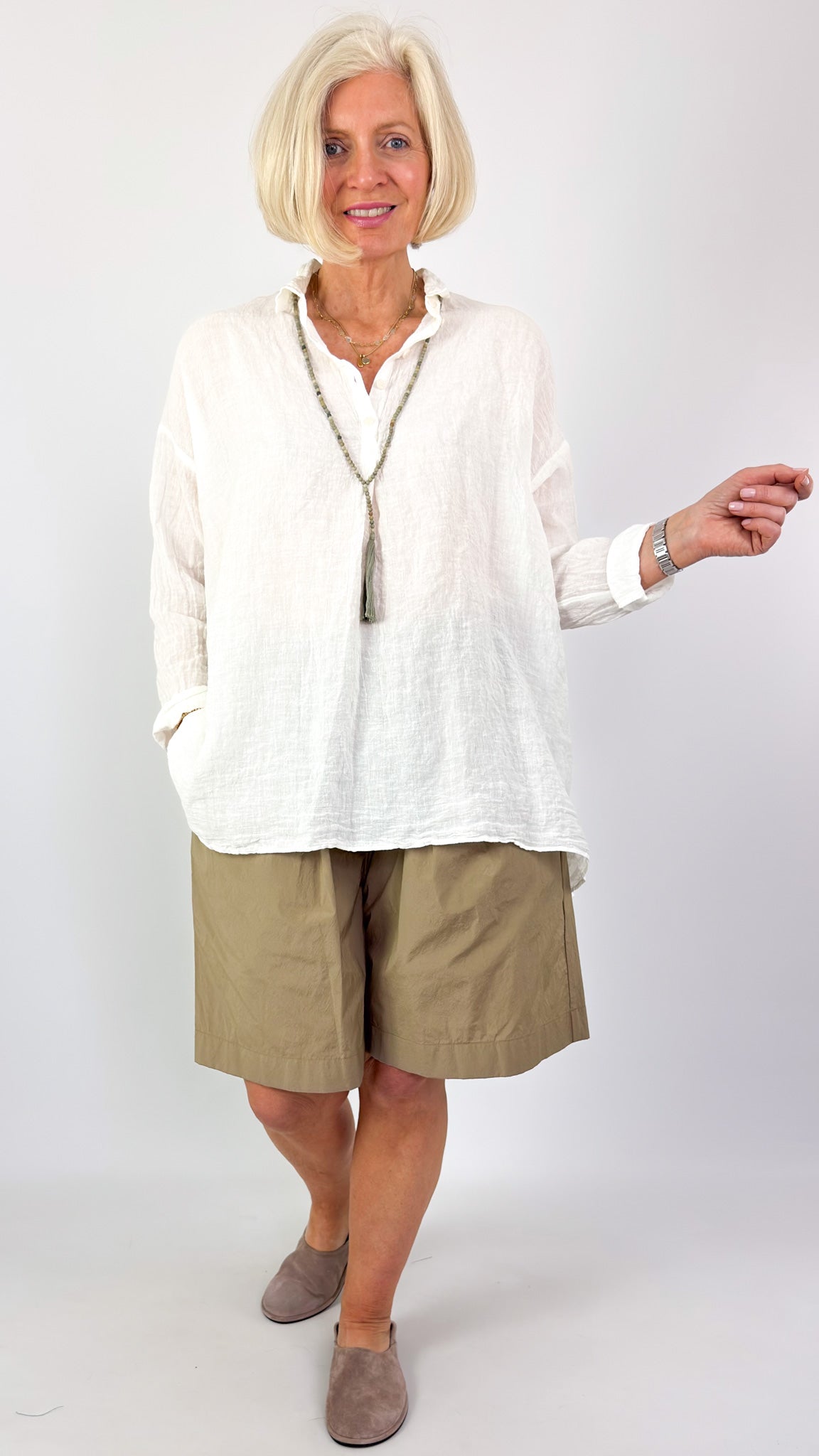 Manuelle Guibal 7082 Natsu Blouse Milk