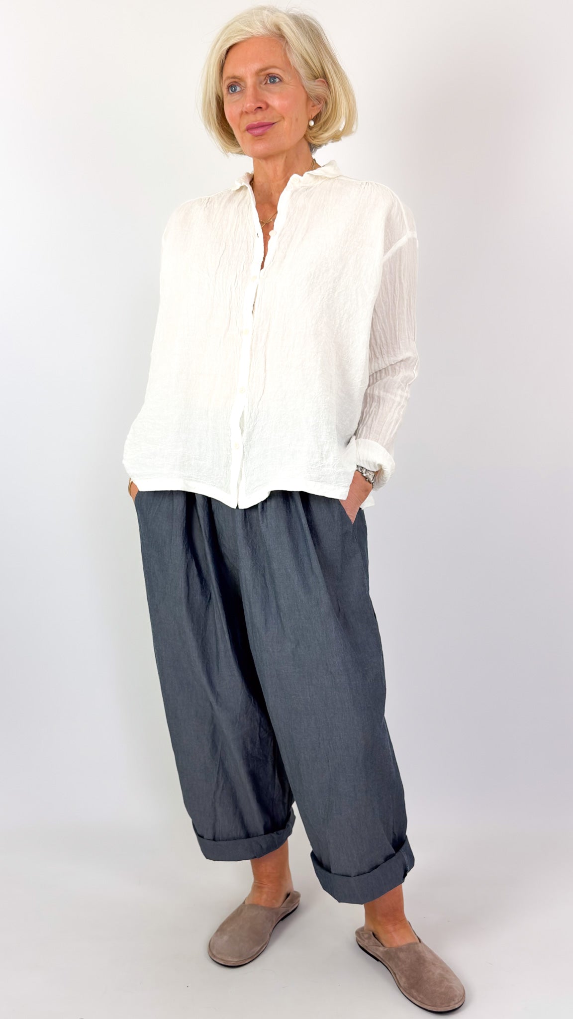 Manuelle Guibal 7079 Natsu Blouse Milk