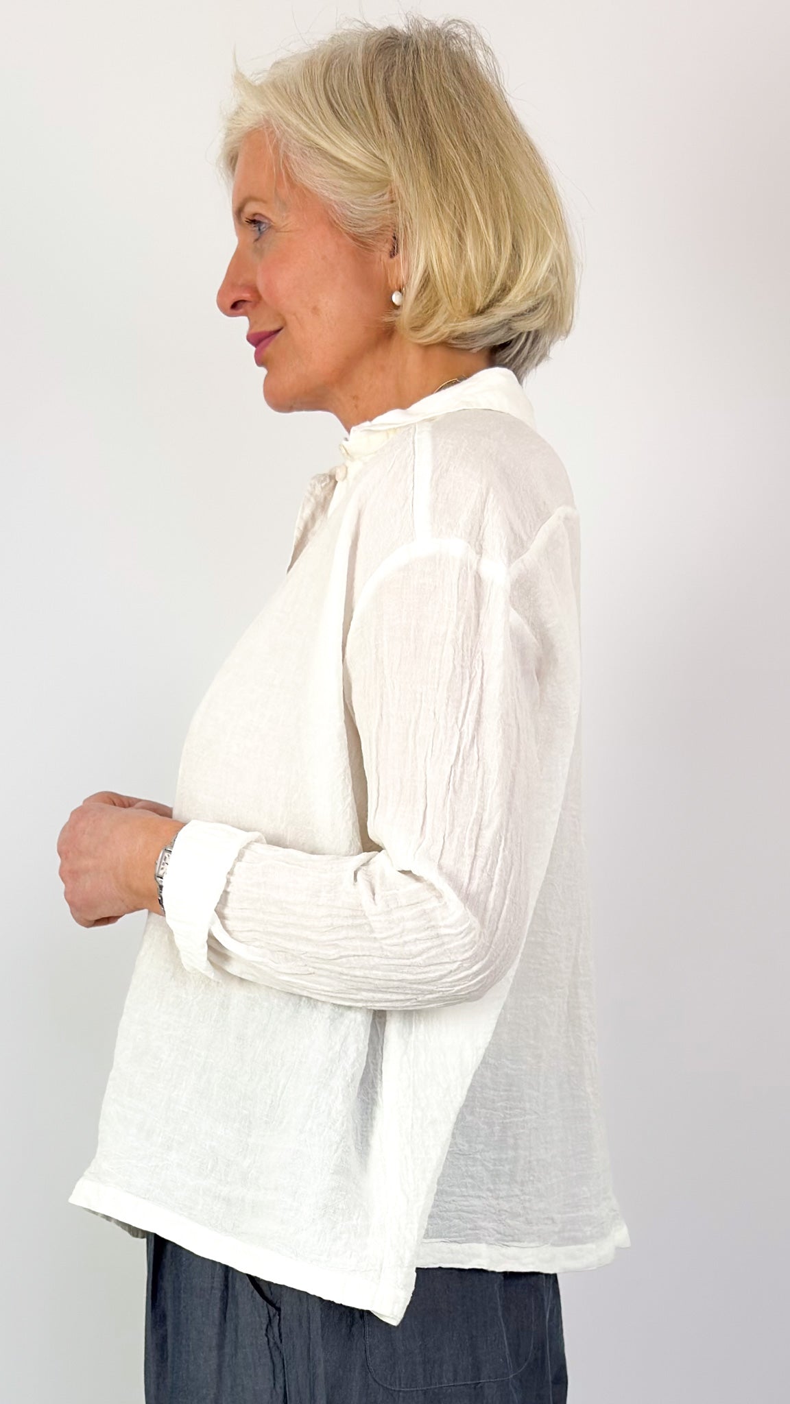 Manuelle Guibal 7079 Natsu Blouse Milk