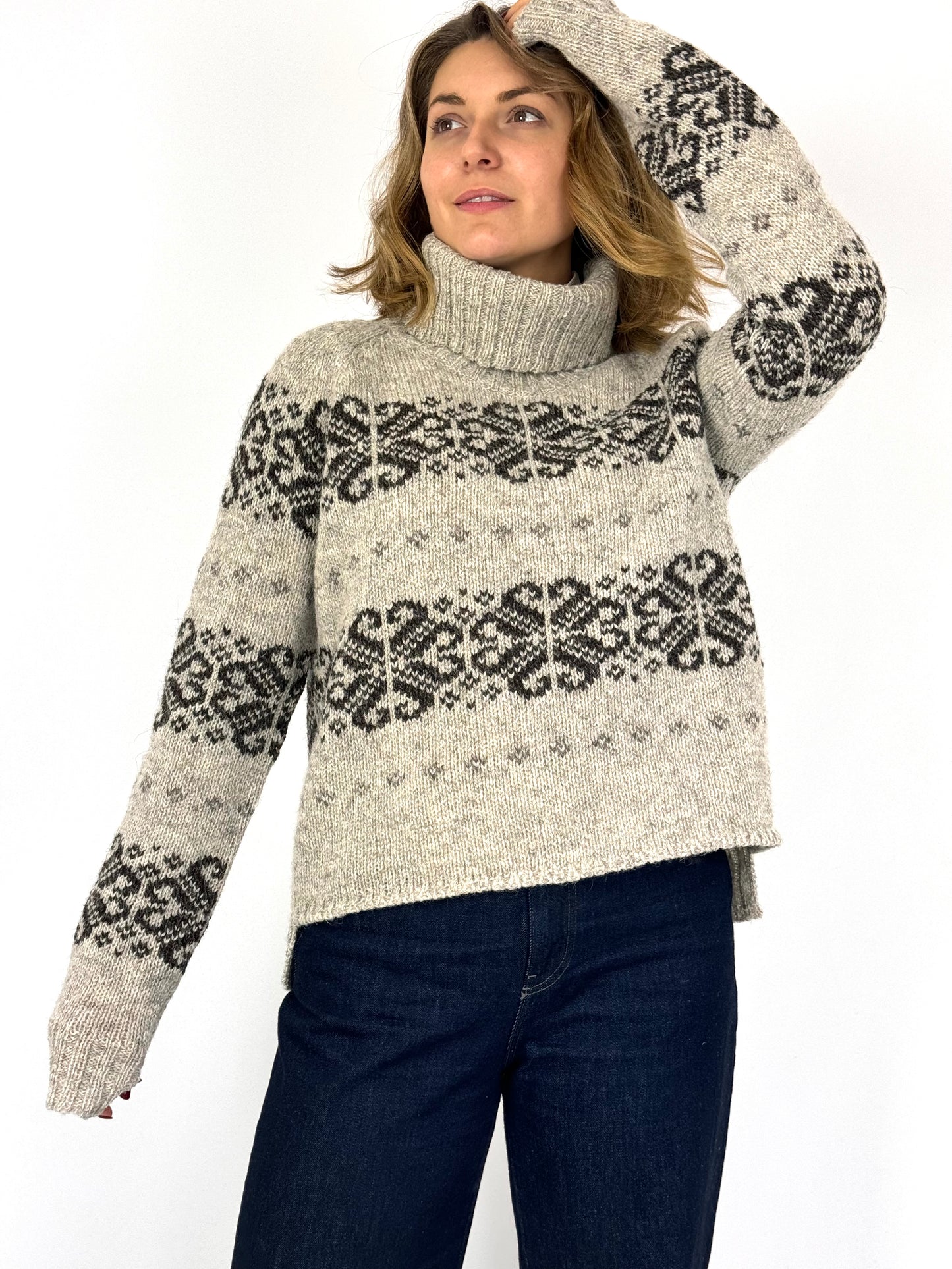 Nygårdsanna Folklore Jumper Grey