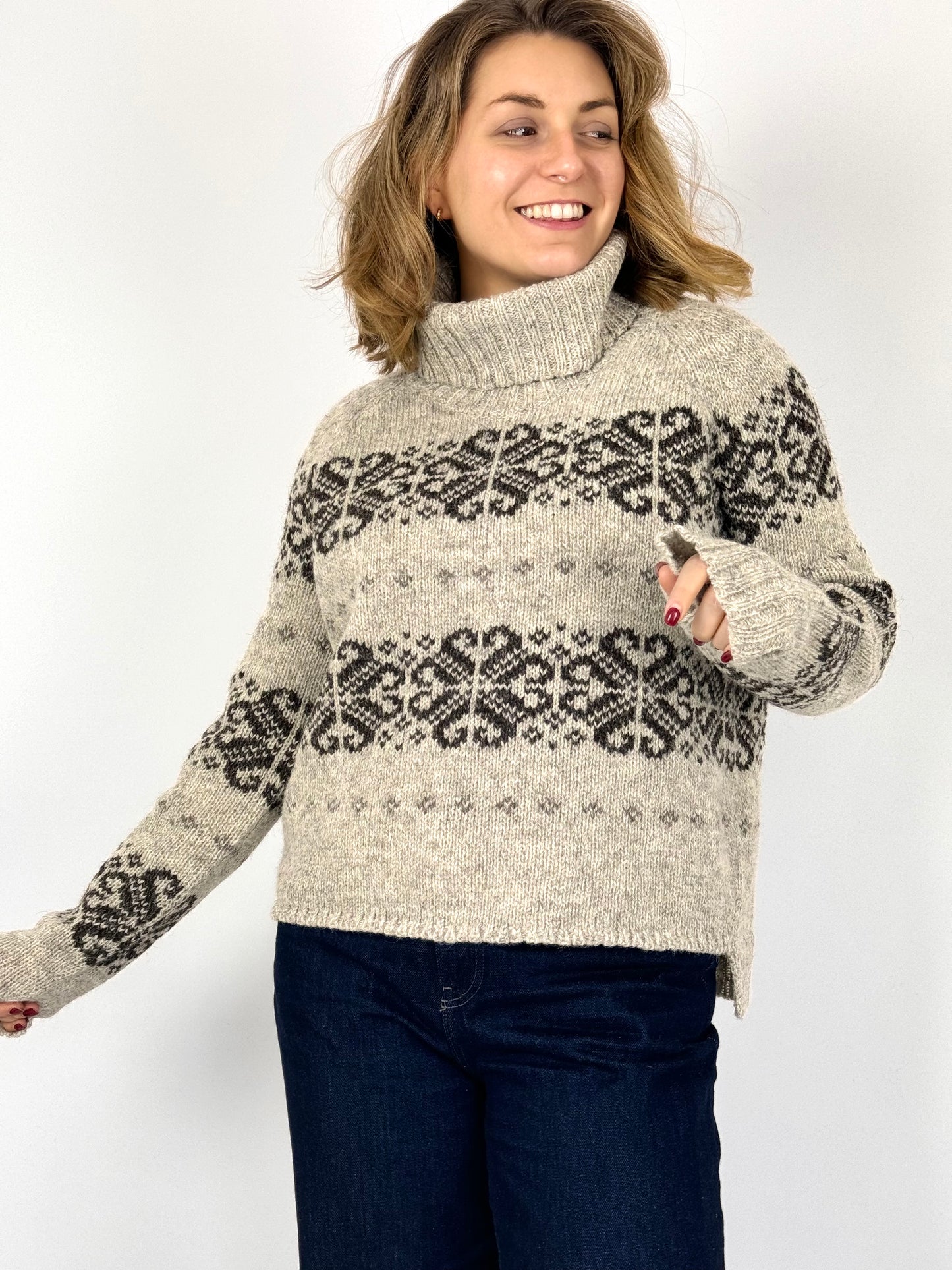 Nygårdsanna Folklore Jumper Grey