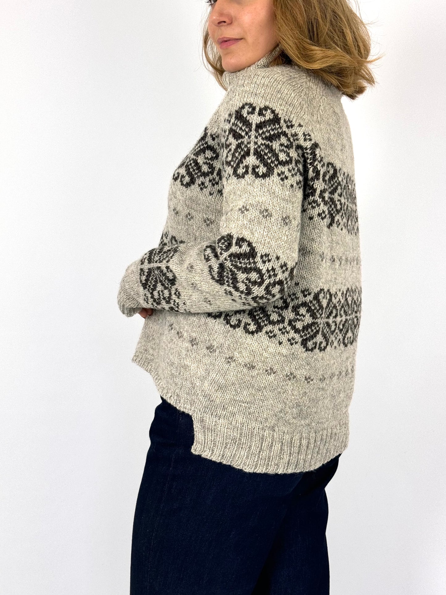 Nygårdsanna Folklore Jumper Grey