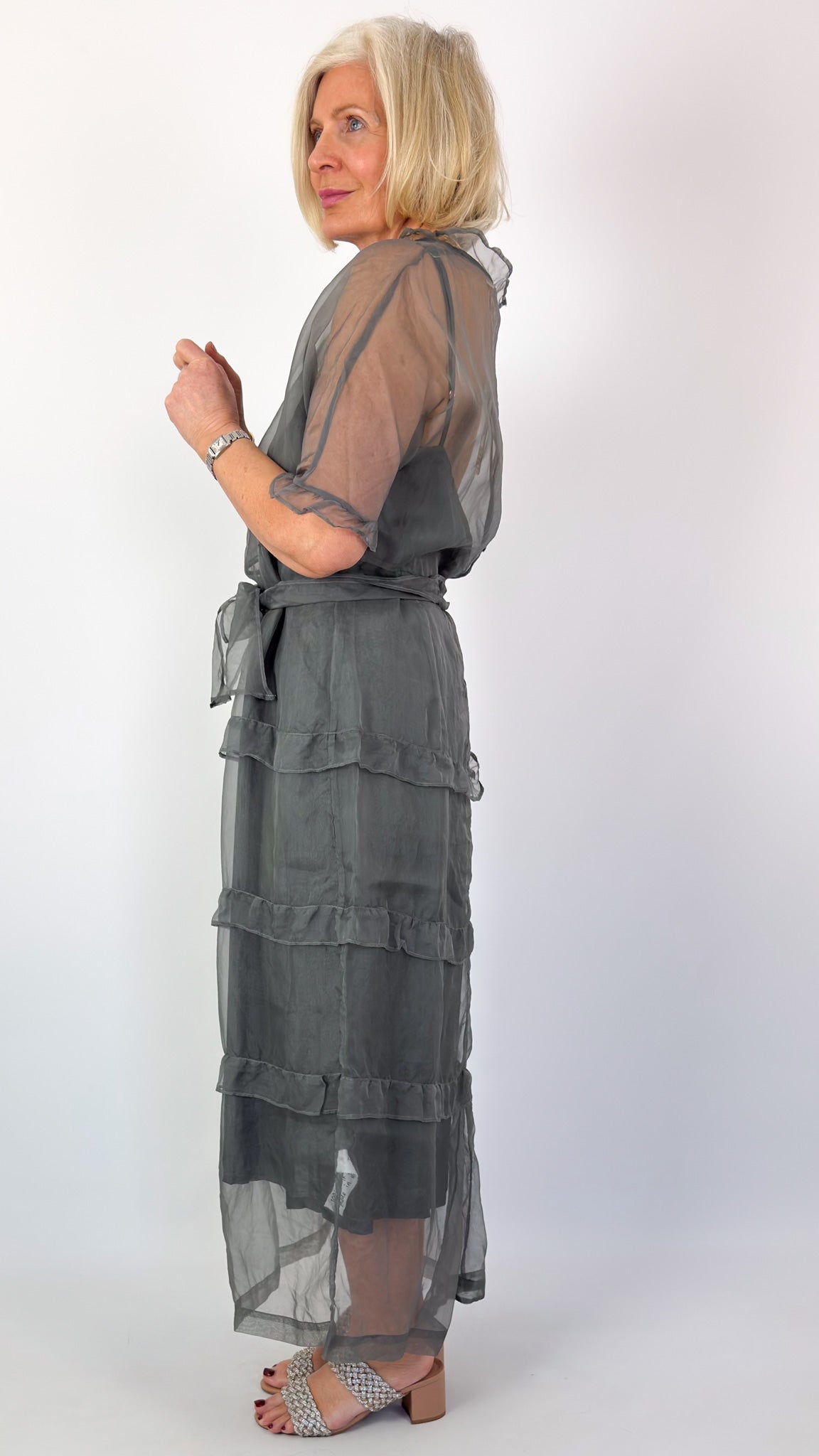 Sula Amazing Dress Gunmetal
