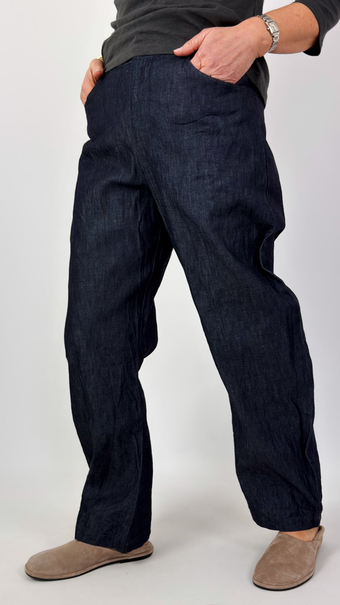Sula Everyday Trousers Blue Denim