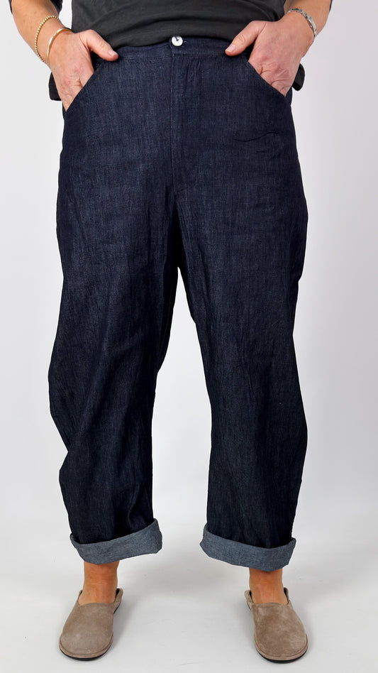Sula Everyday Trousers Blue Denim
