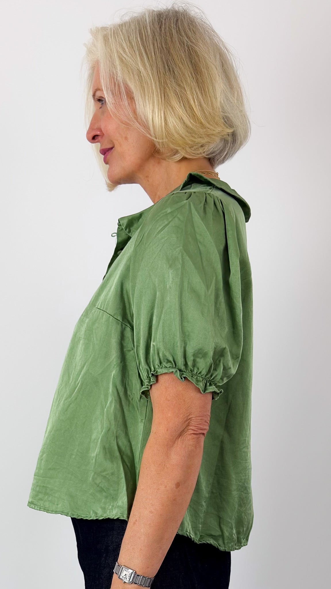 Sula Sweet Blouse Aspen Green