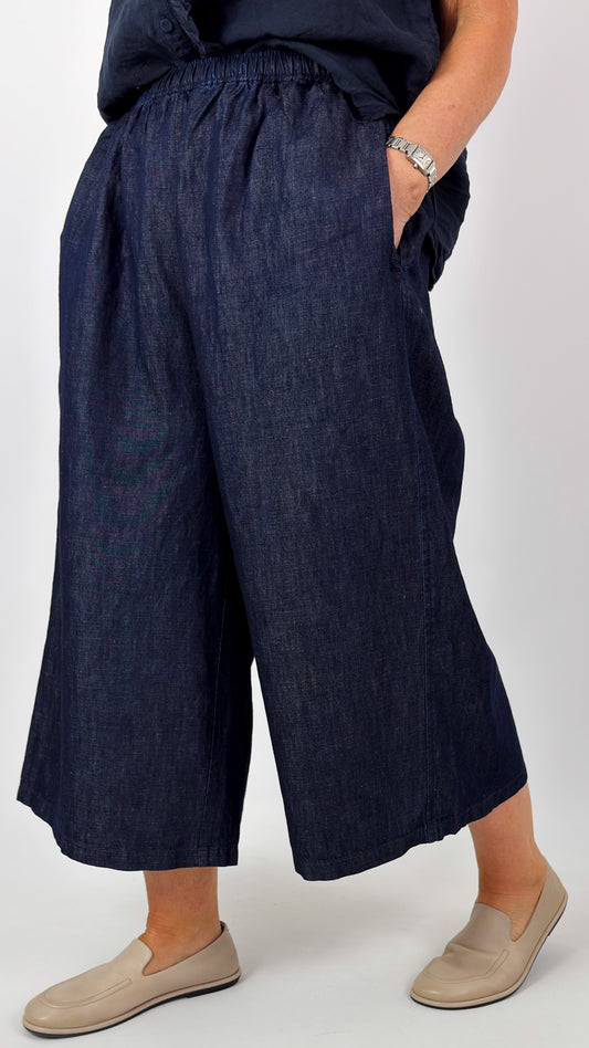 Maison de Soil 2CL Trousers Navy