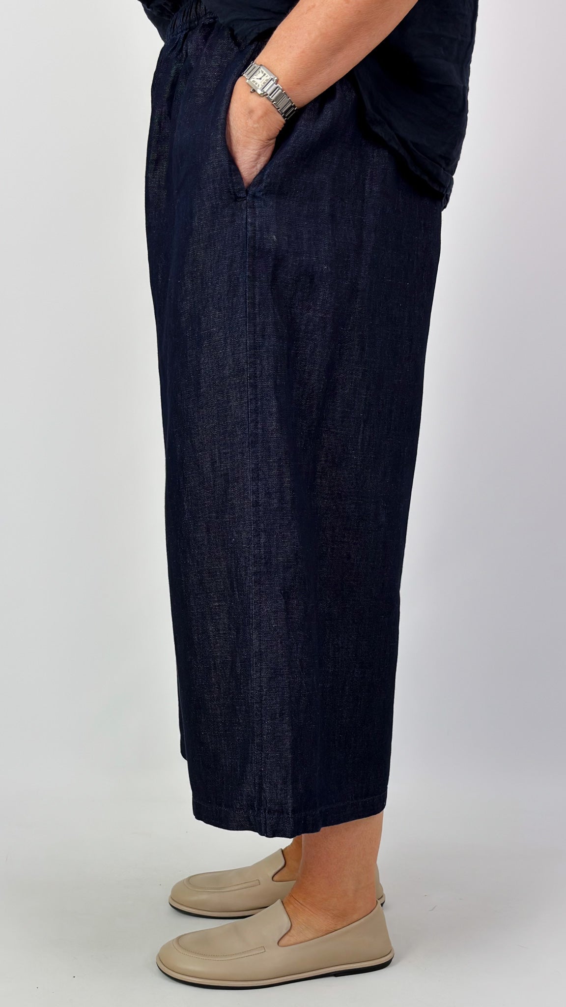 Maison de Soil 2CL Trousers Navy