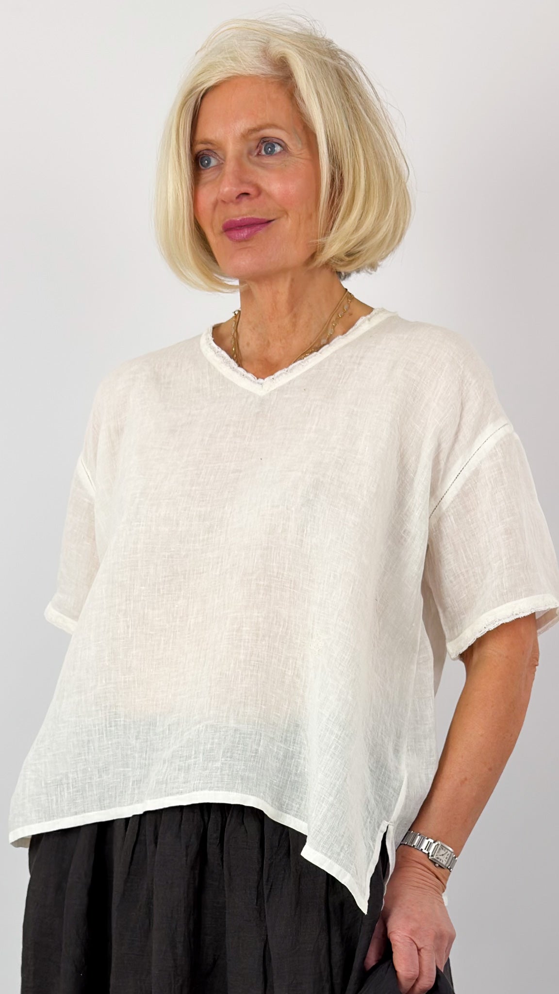 Maison de Soil 243 Blouse White