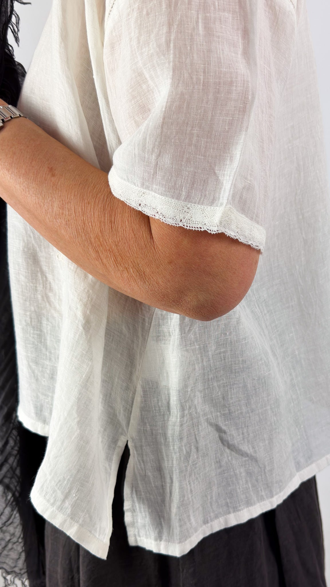 Maison de Soil 243 Blouse White
