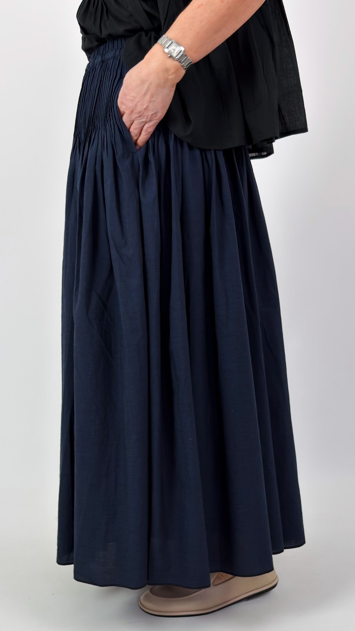 Maison de Soil 055 Skirt Navy