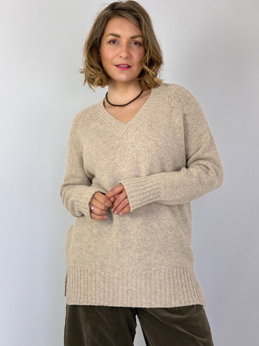 Cash-Ca Betsy Jumper Oatmeal