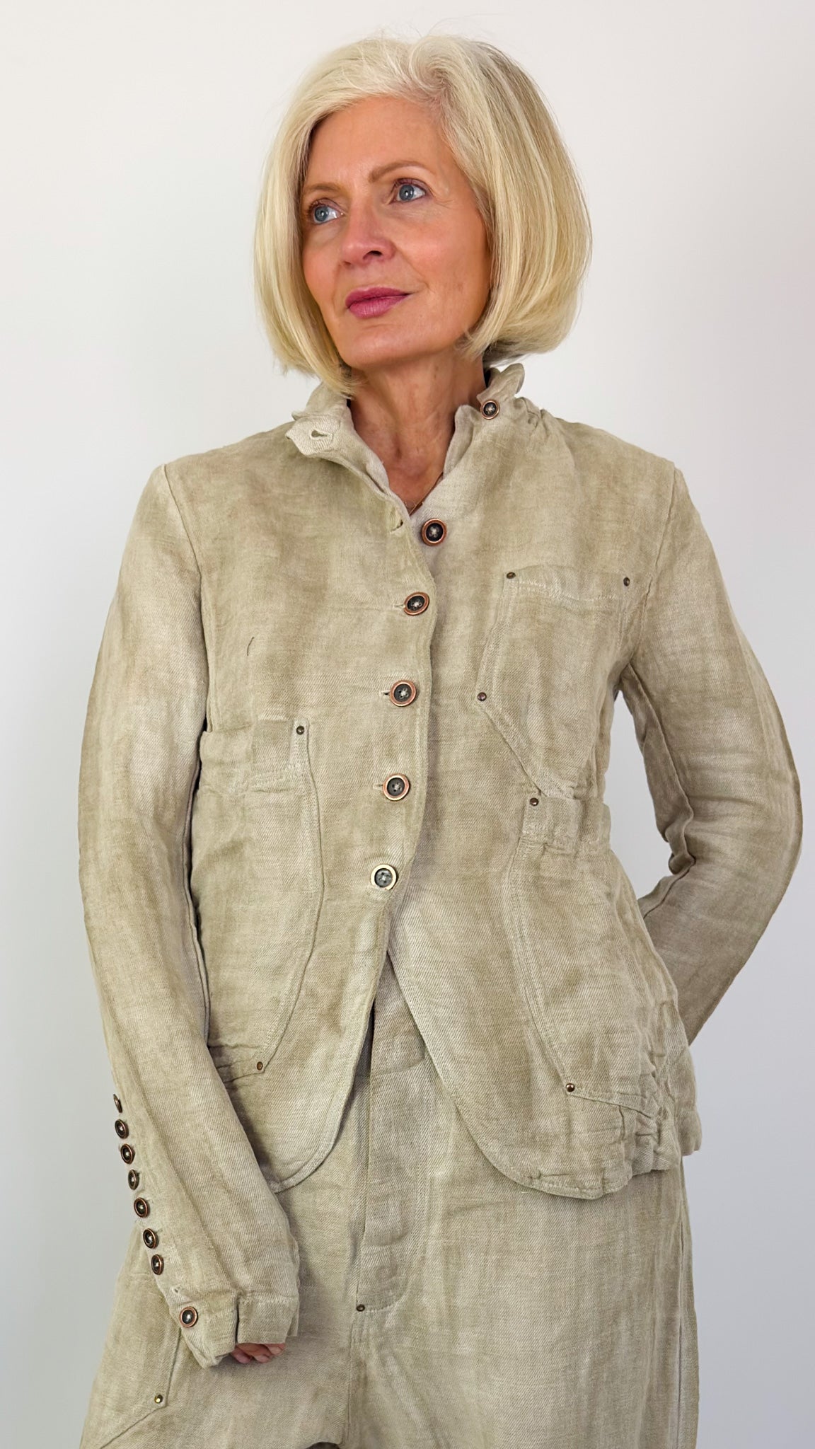 Rundholz Dip 2201103 Jacket Sea/Storm