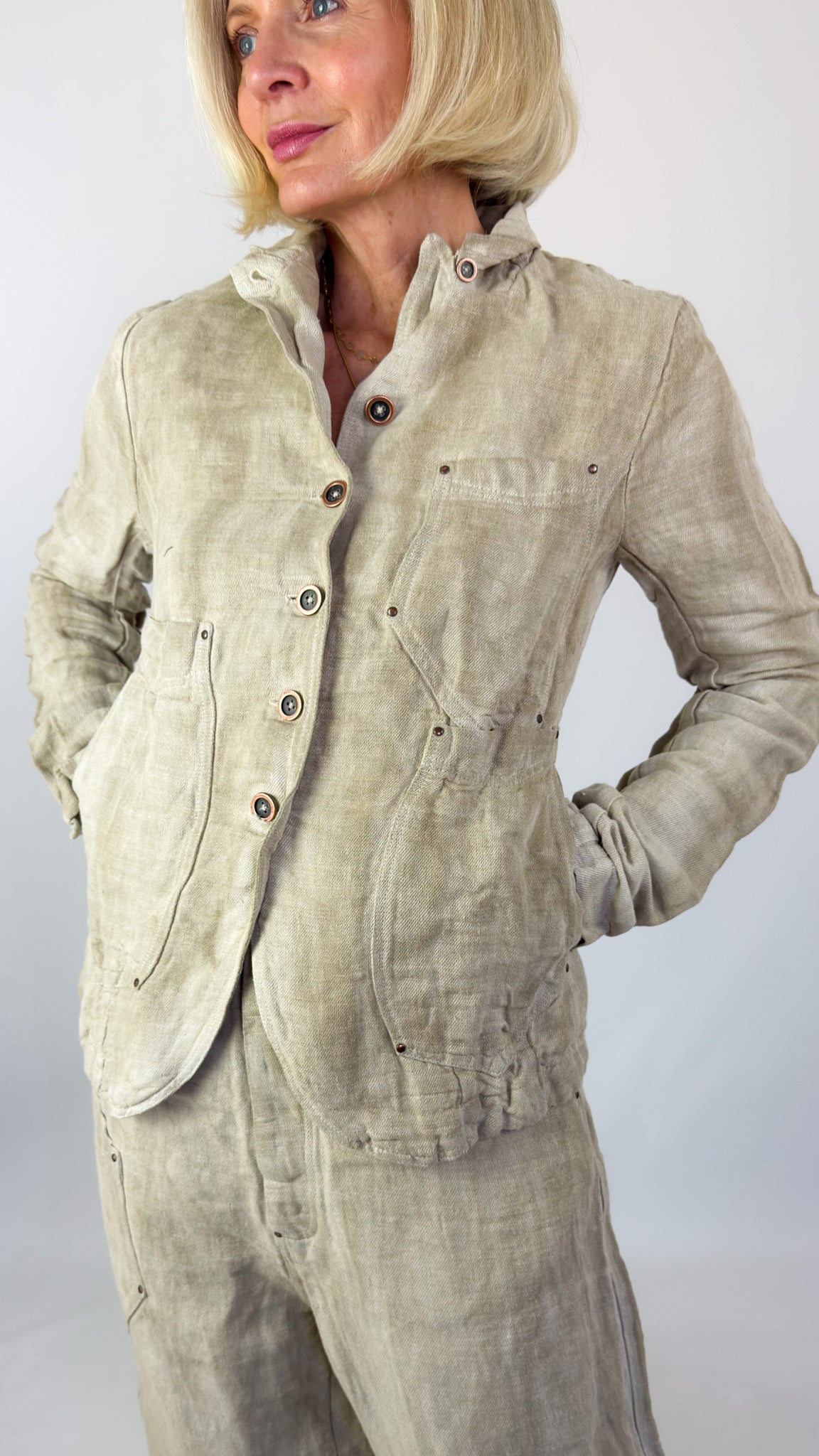 Rundholz Dip 2201103 Jacket Sea/Storm