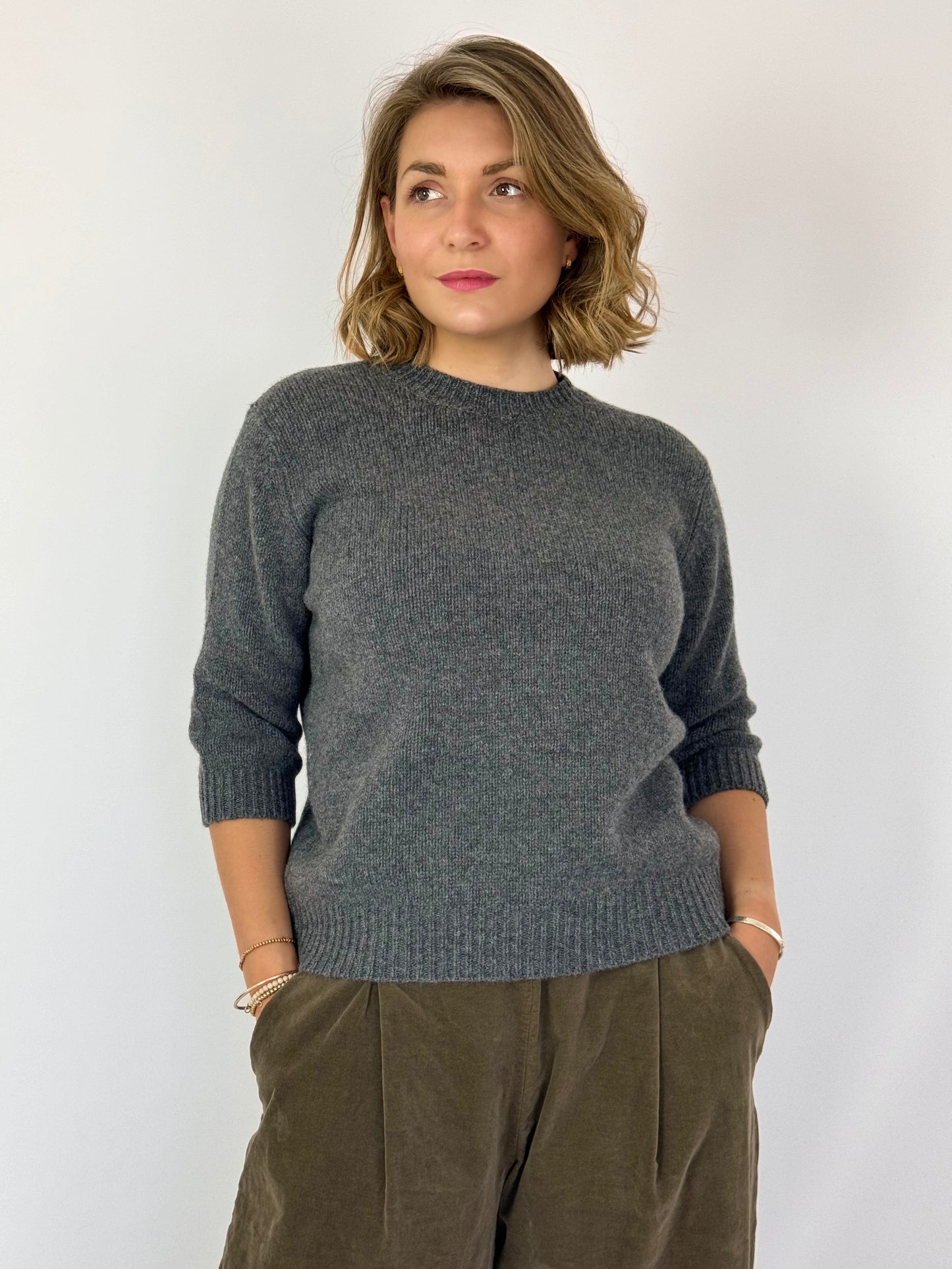 Cash-Ca Bonnie Jumper Dark Grey