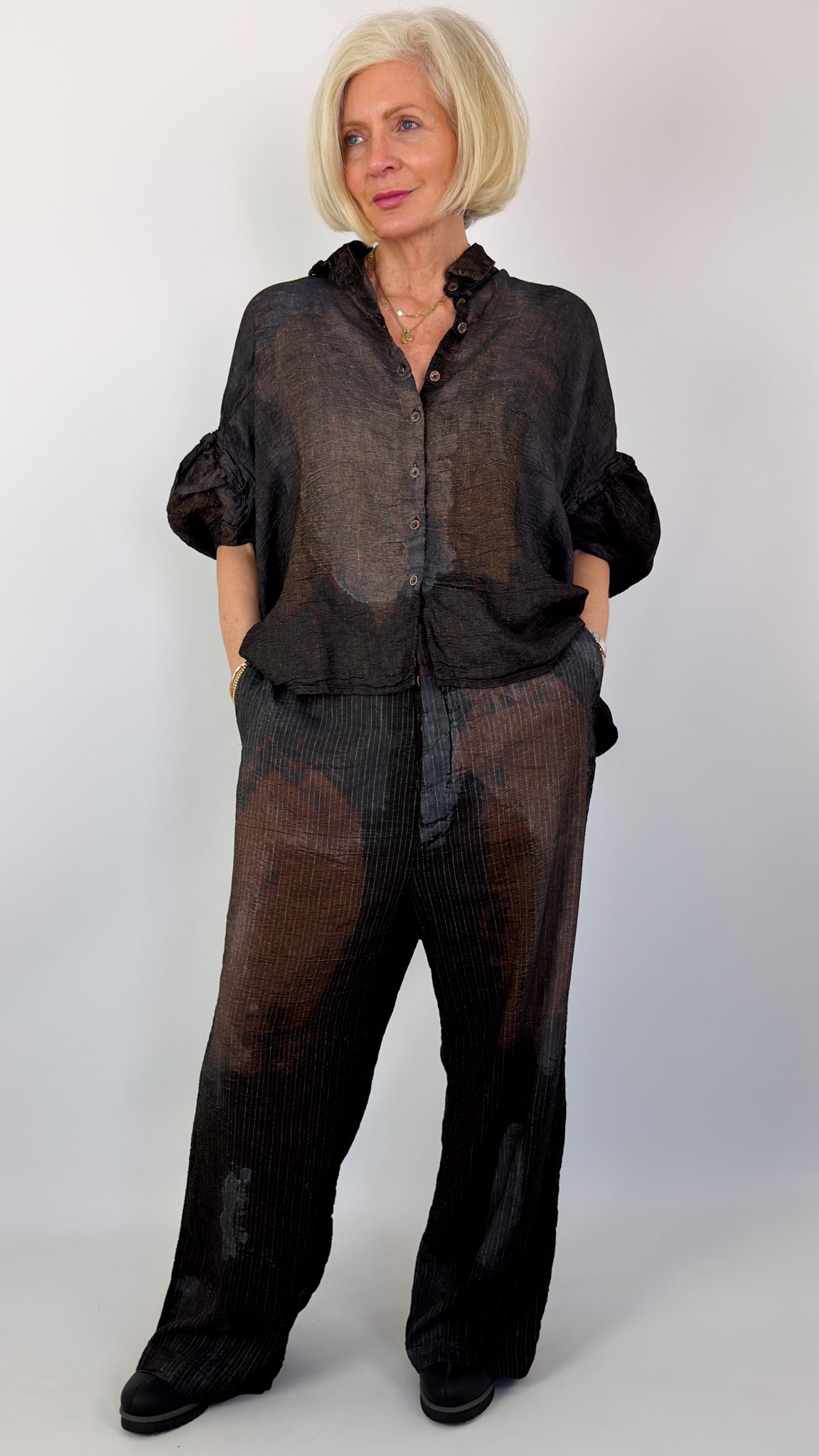 Rundholz Dip 0116 Trousers Amber Storm