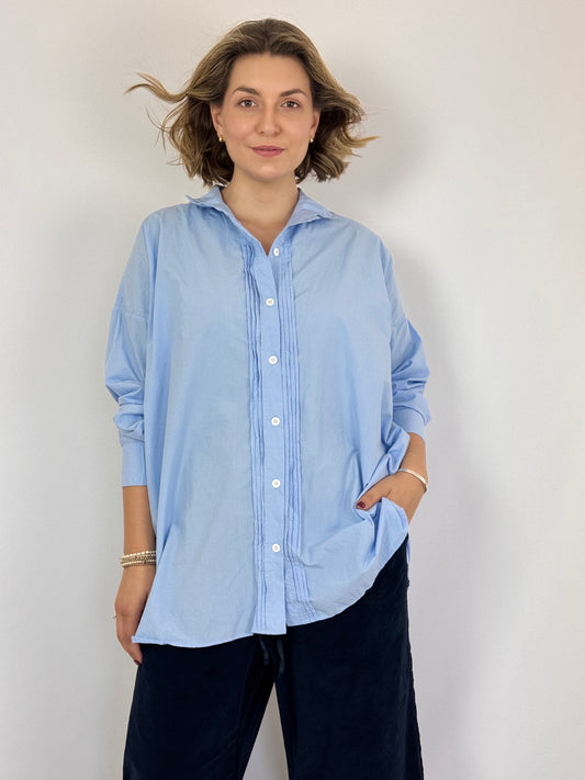 Bergfabel Claudia Long Shirt Powder Blue