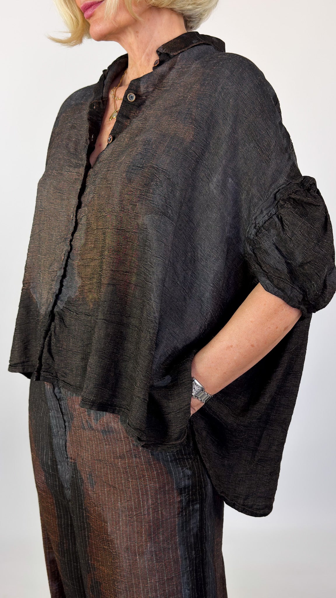 Rundholz Dip 0421 Blouse Amber Storm