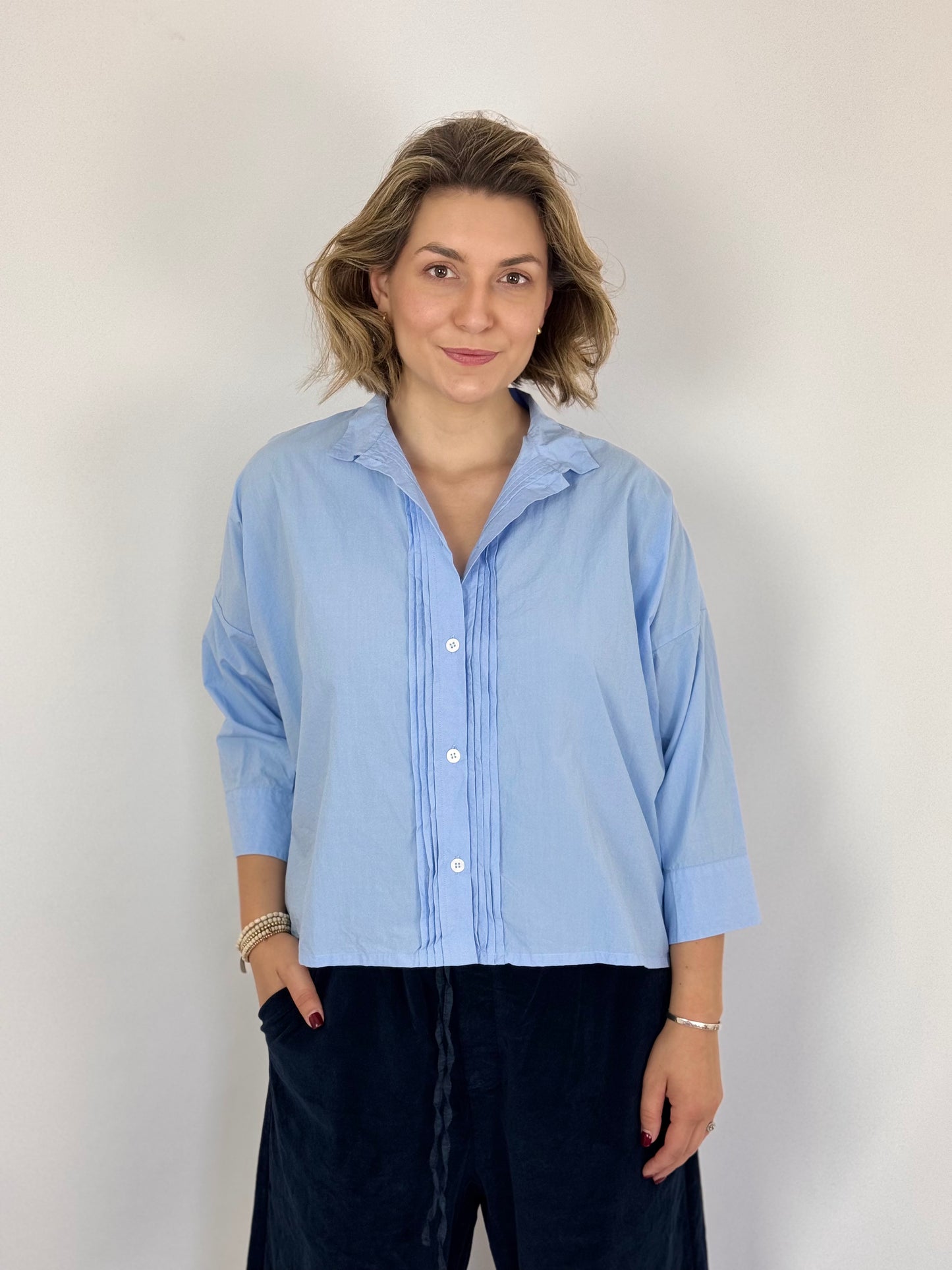 Bergfabel Claudia Shirt Powder Blue