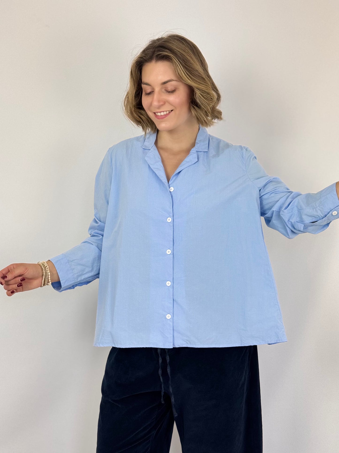 Bergfabel Jenny Shirt Powder Blue