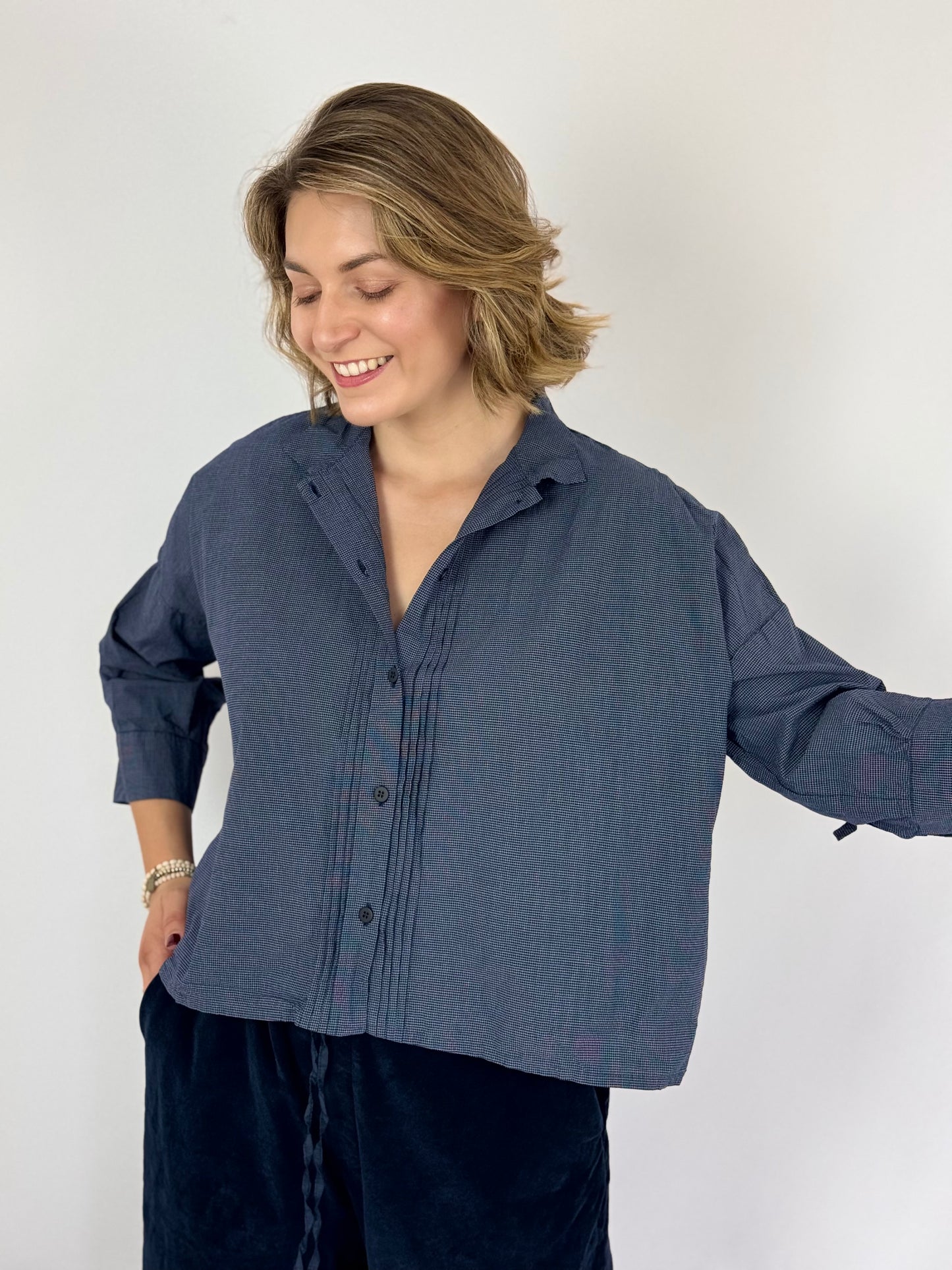 Bergfabel Claudia Shirt Micro Check