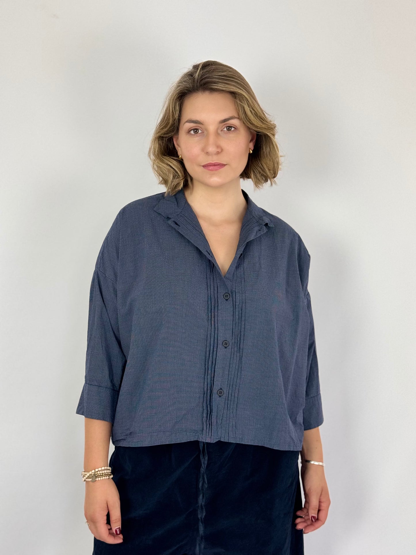 Bergfabel Claudia Shirt Micro Check