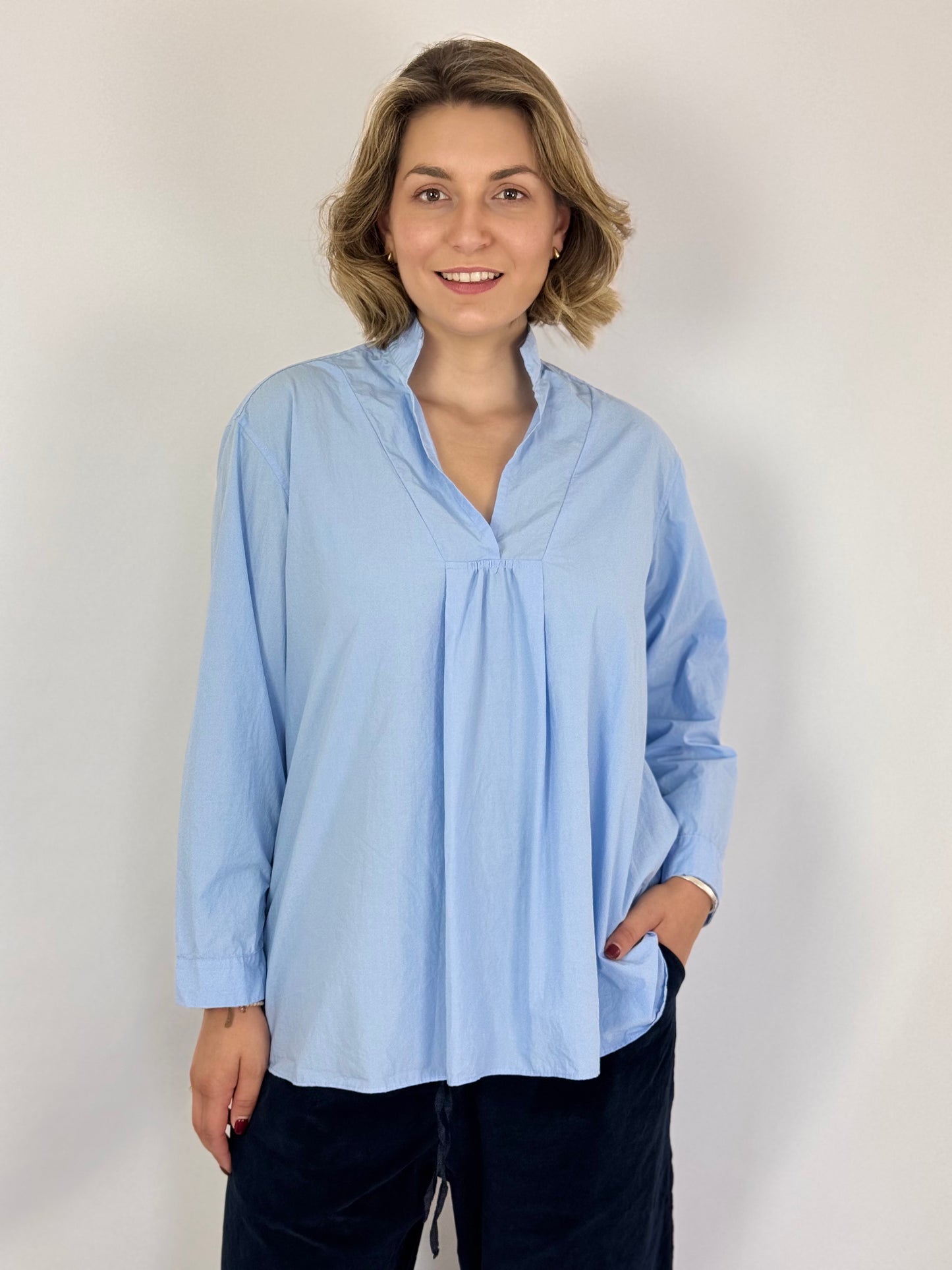 Bergfabel Vera Shirt Powder Blue