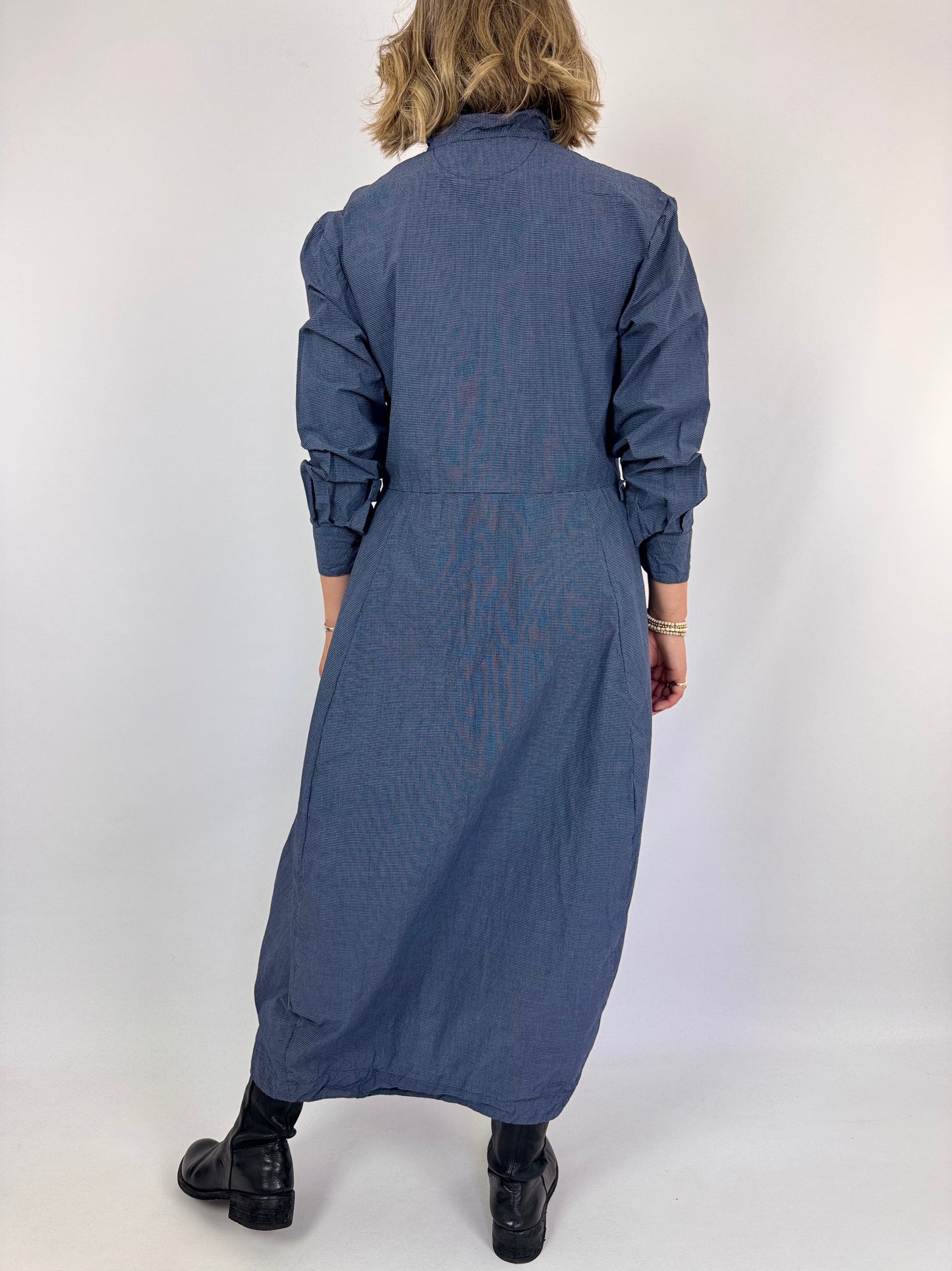 Bergfabel Letty Dress Micro Check