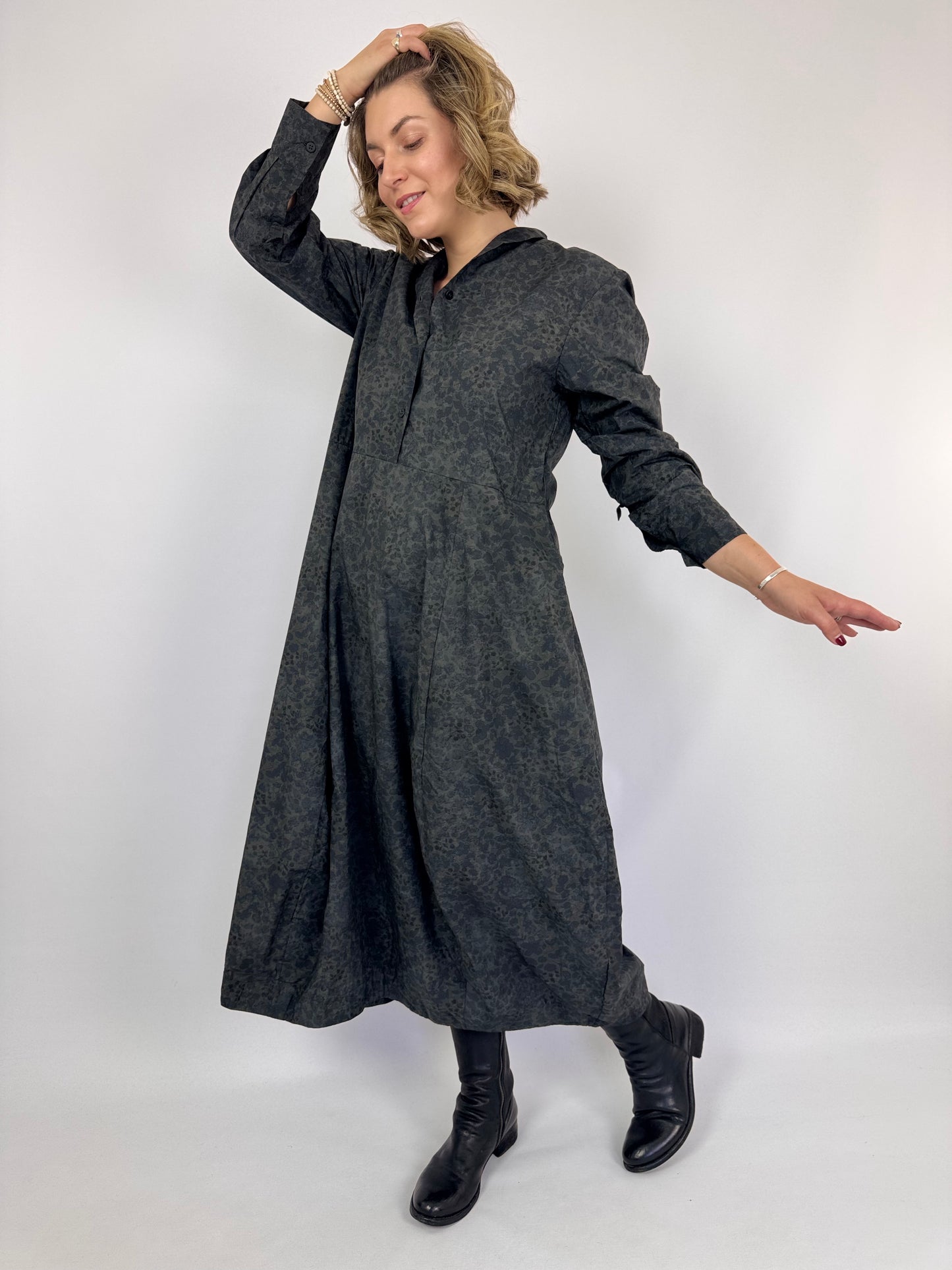 Bergfabel Letty Dress Dark Flower