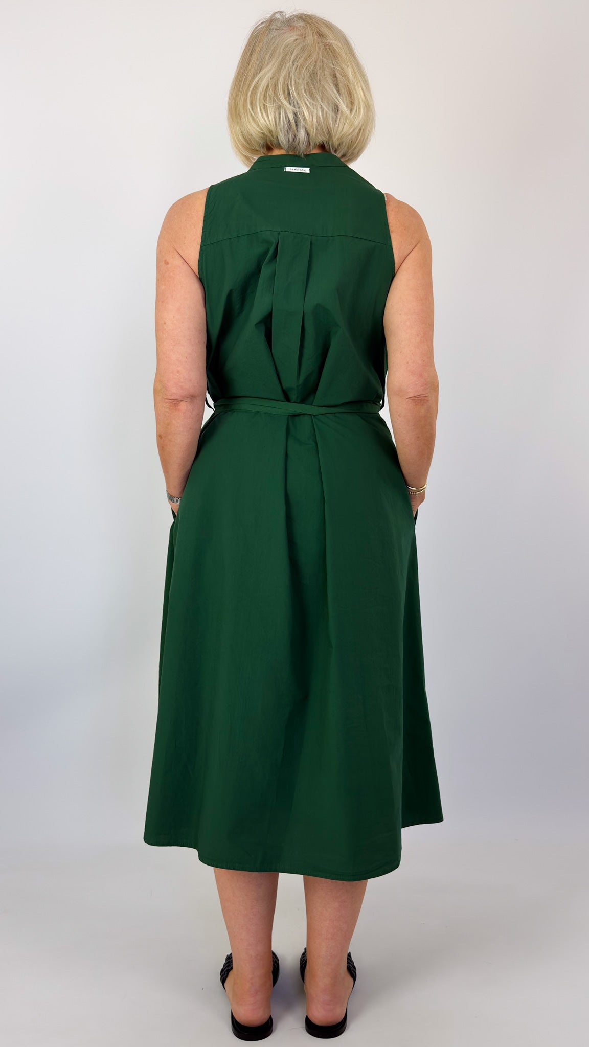 Humility Luna Dress Green