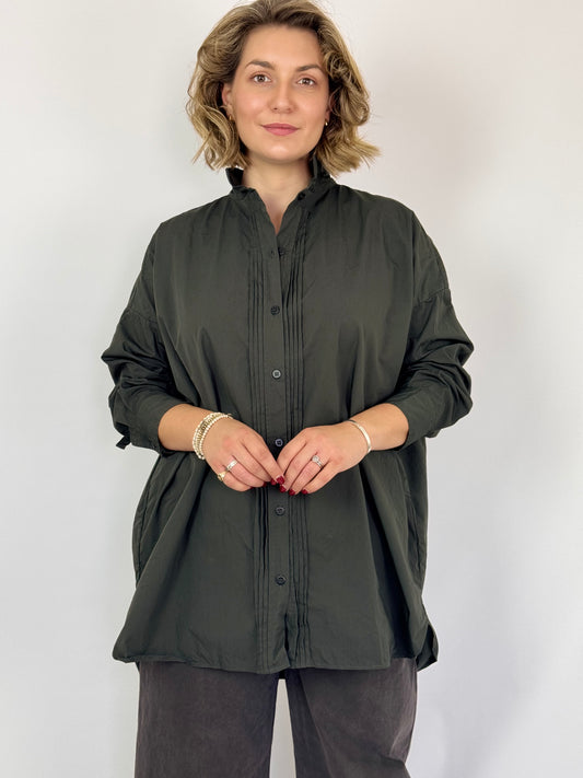 Bergfabel Claudia Long Shirt Moss