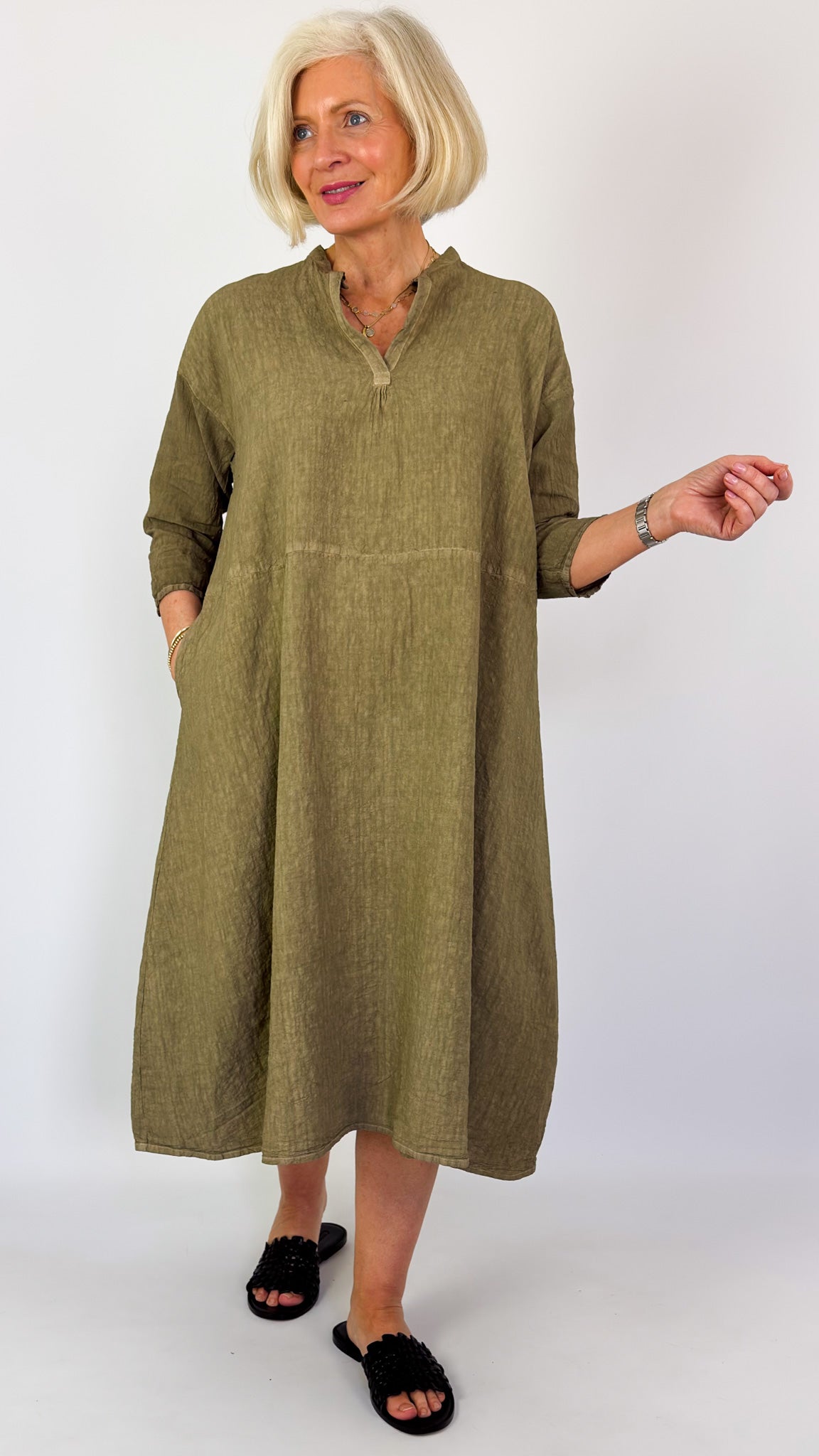 Manuelle Guibal 7072 Natsu Dress Gold