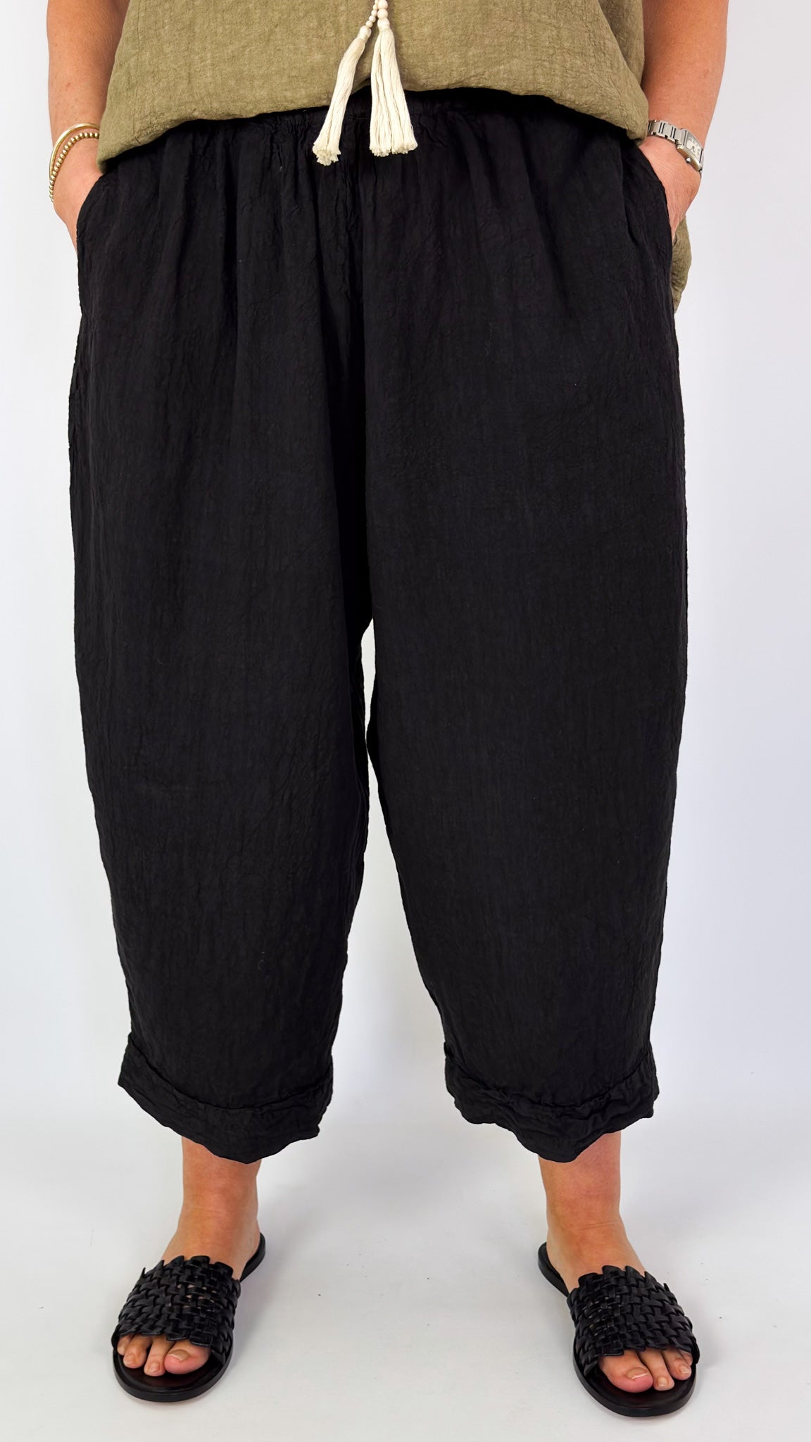 Manuelle Guibal 7071 Natsu Trousers Onyx