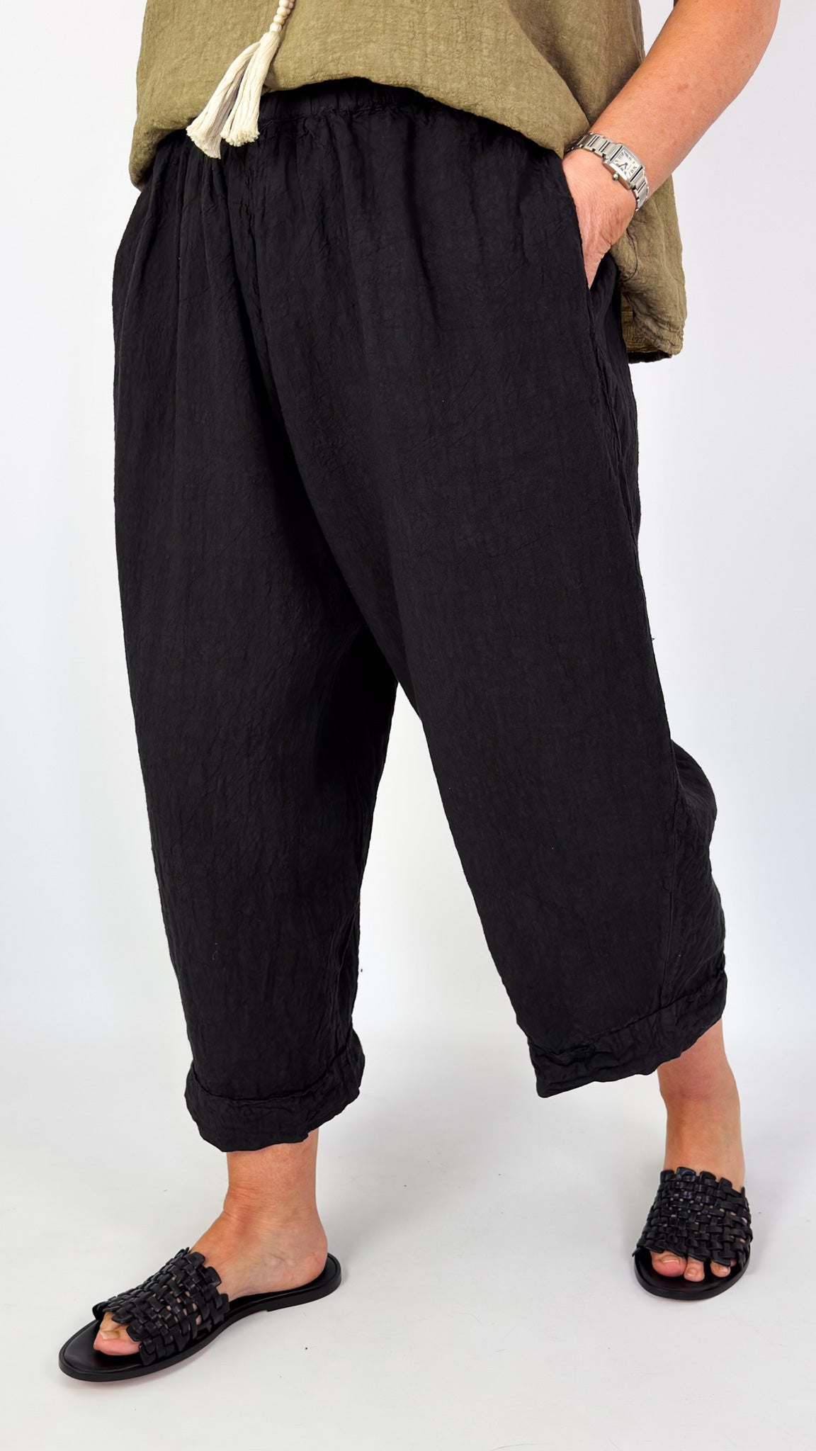Manuelle Guibal 7071 Natsu Trousers Onyx