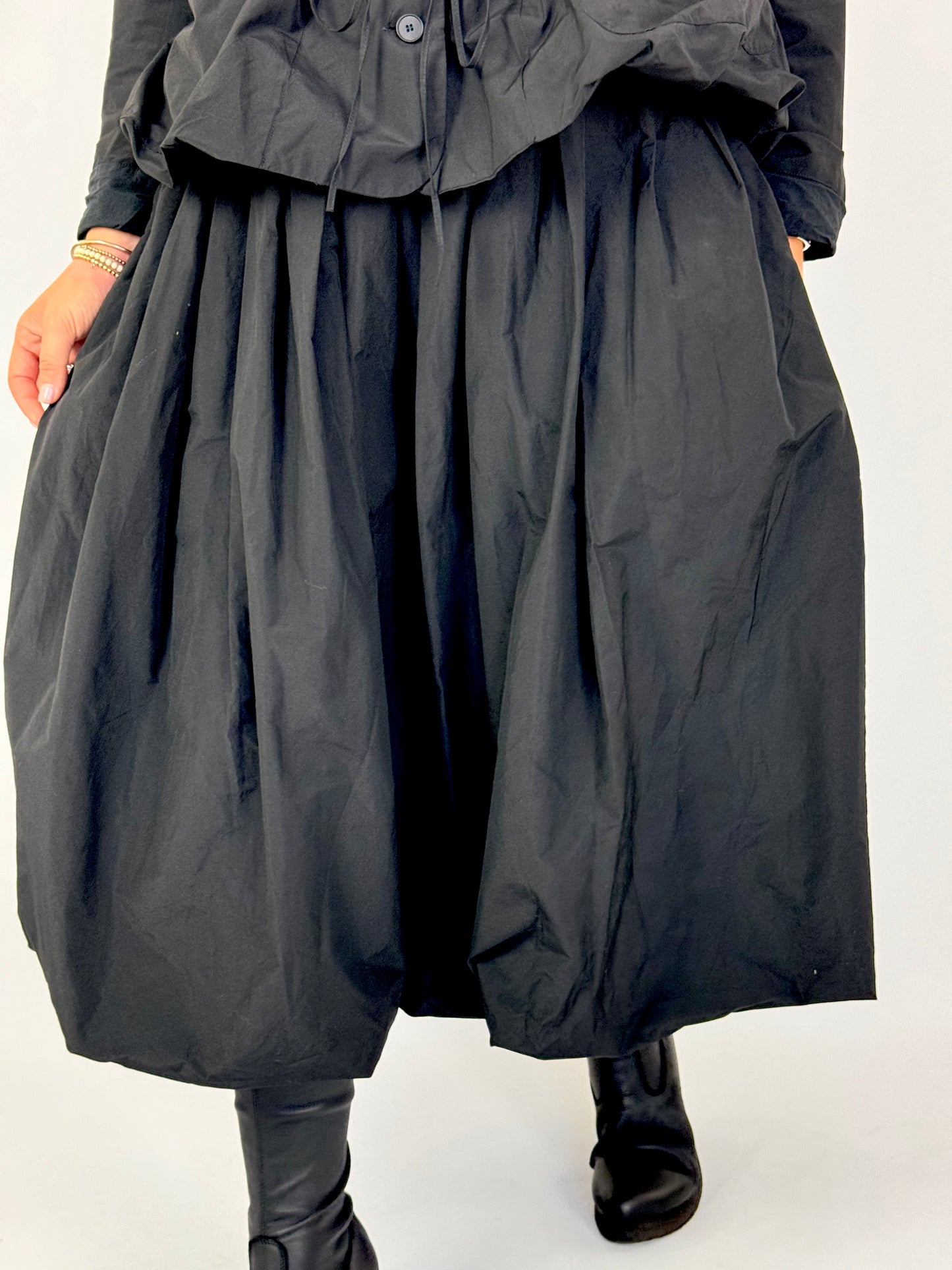 Manuelle Guibal Double Klic Skirt Black