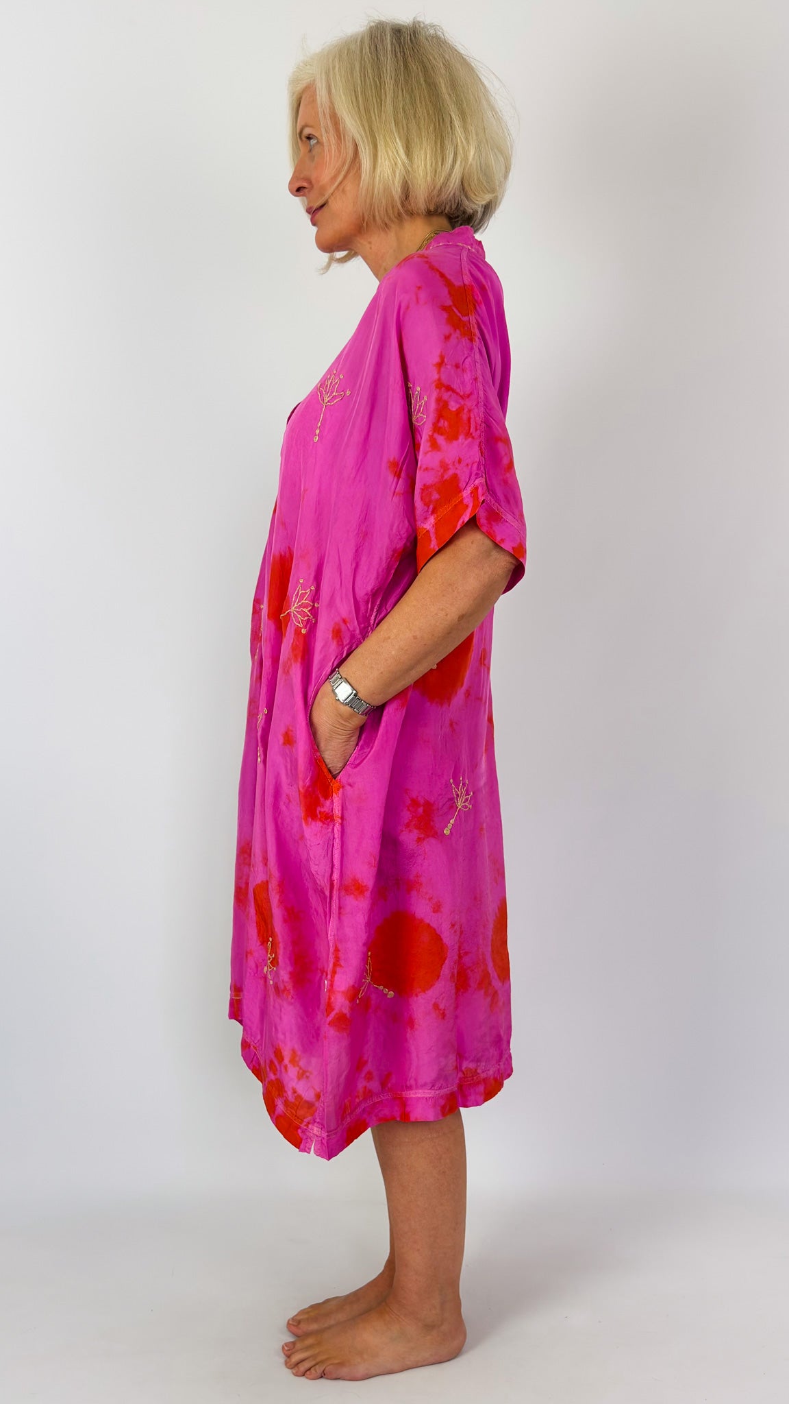 Agencies TurQuoise Vanessa Dress Pink/Orange