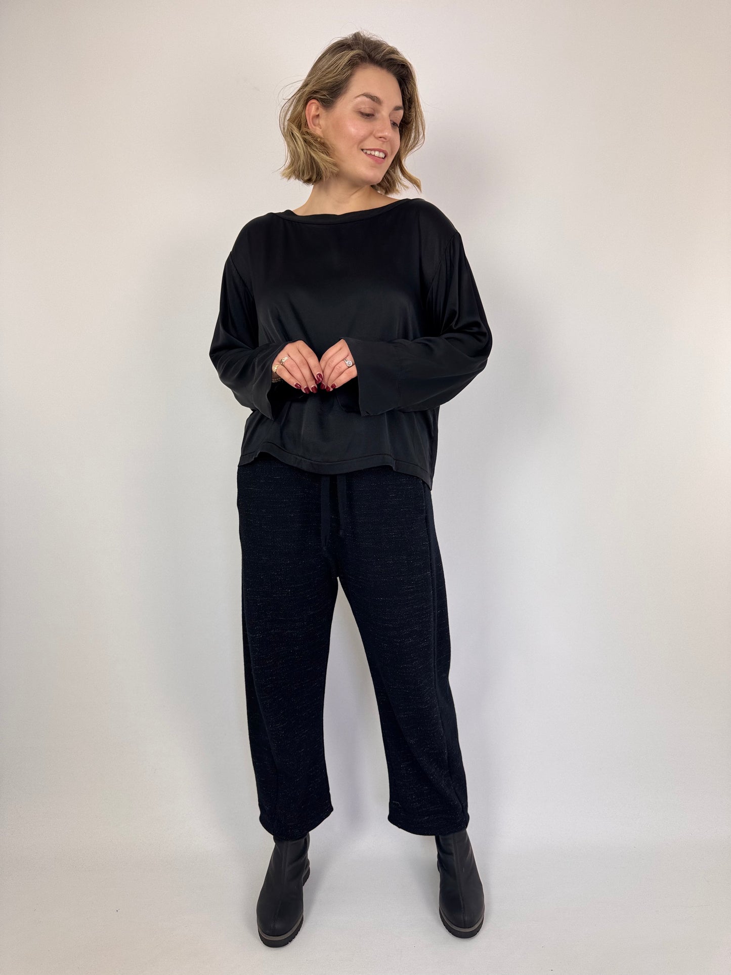 Transit Par-Such 8431 Trousers Black