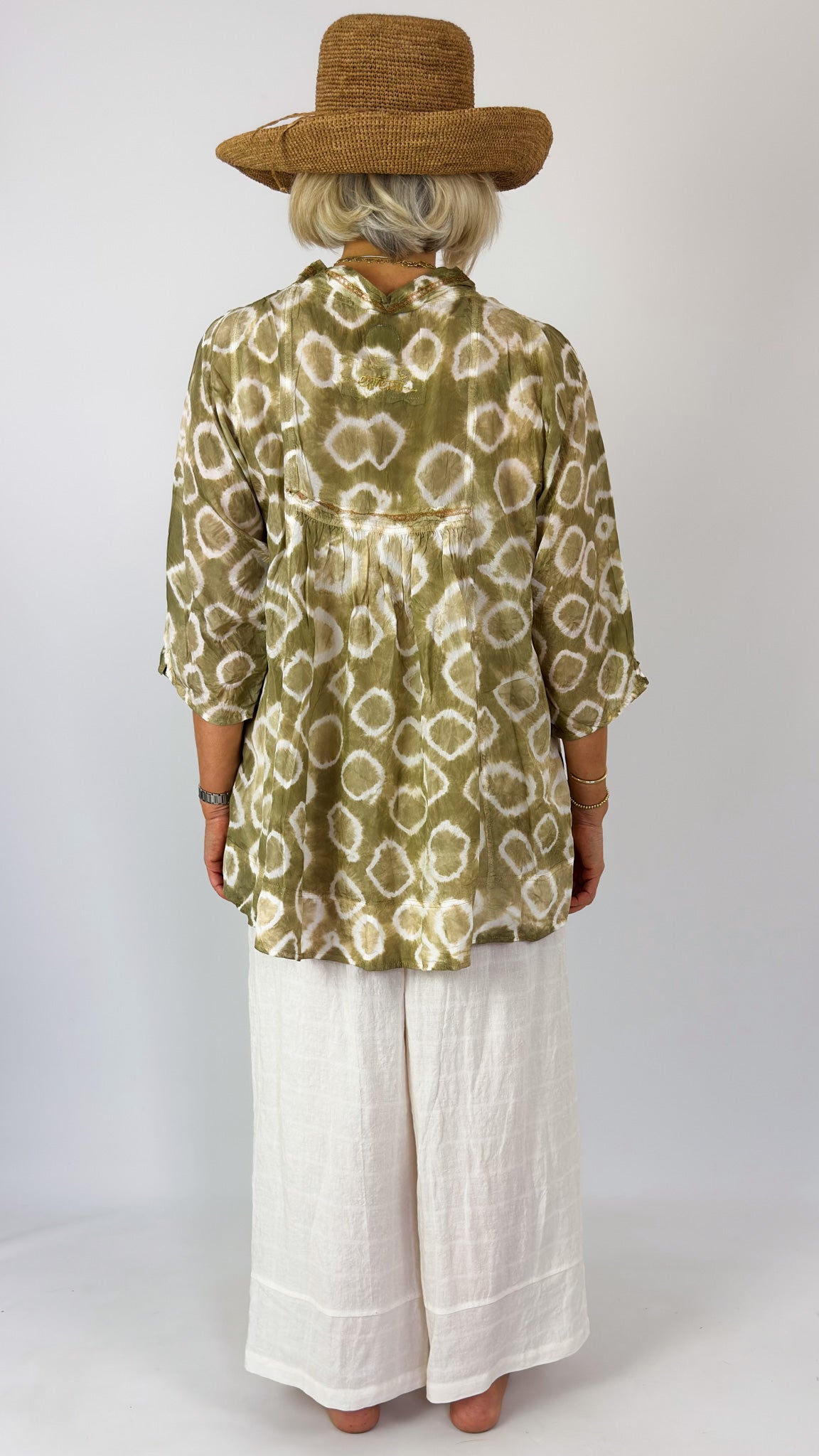 Agencies TurQuoise Rosie Blouse Honey