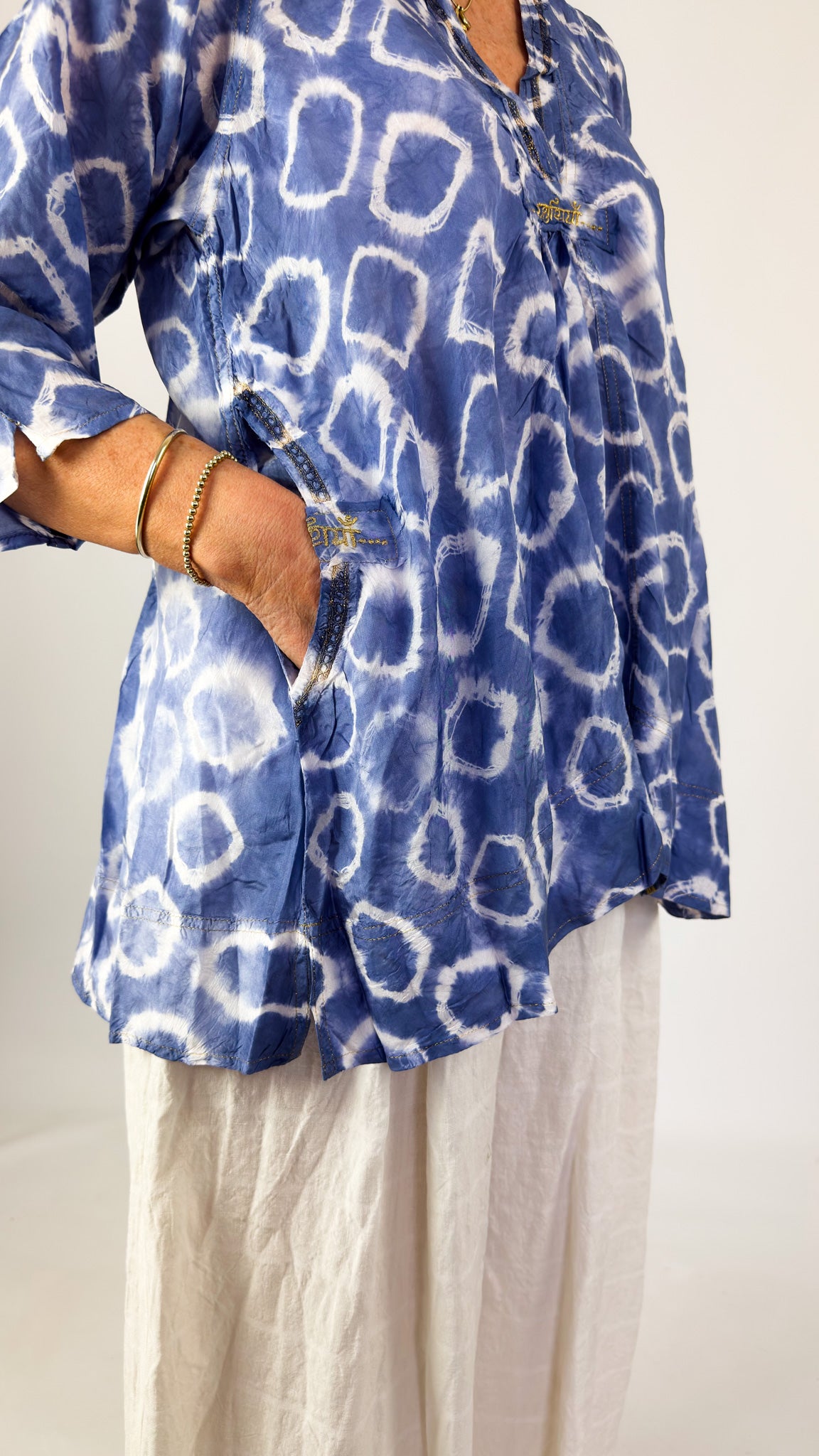 Agencies TurQuoise Rosie Blouse Blue