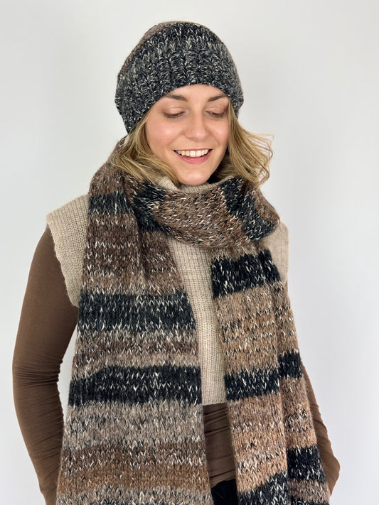 Transit Par-Such 17523 Scarf Tobacco