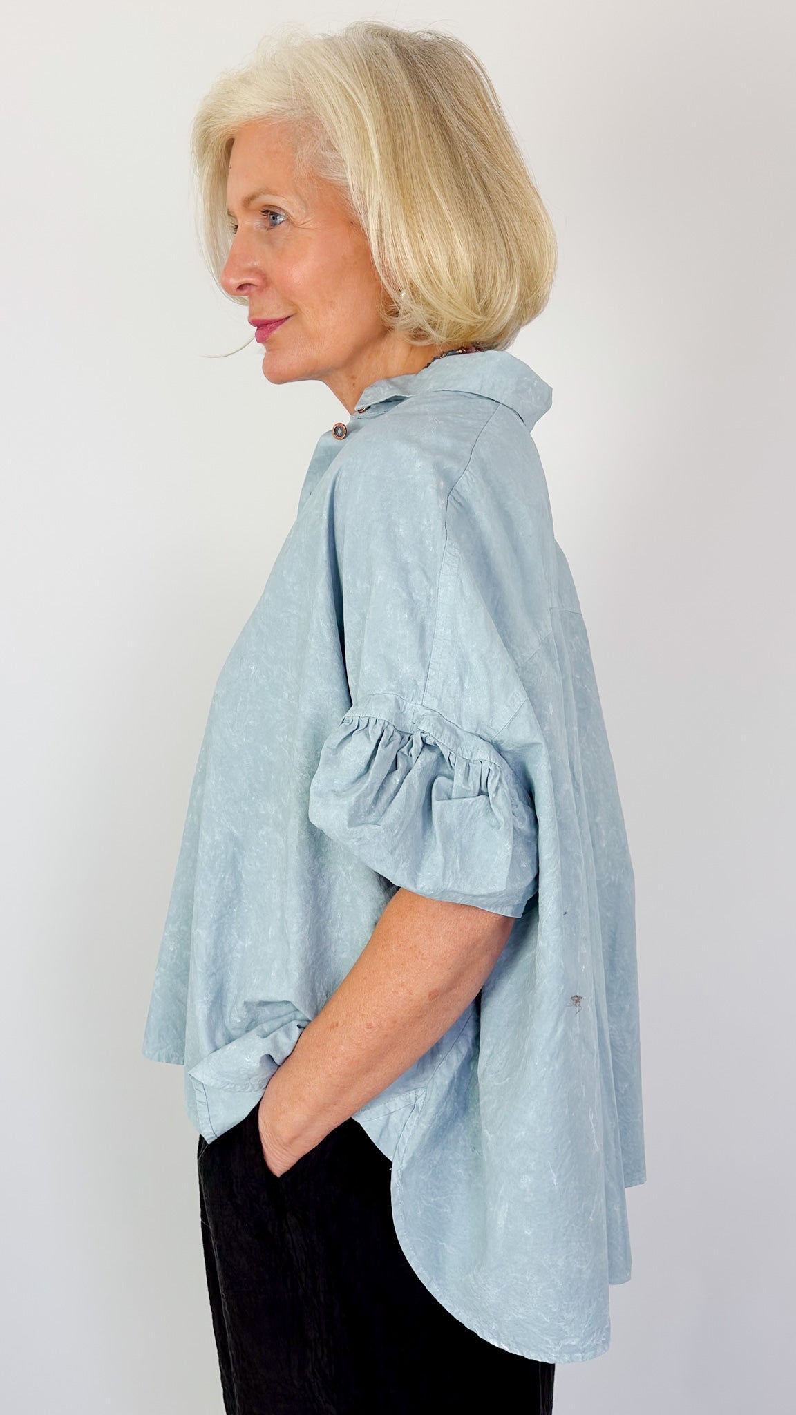 Rundholz Dip 0404 Blouse Sky Fog