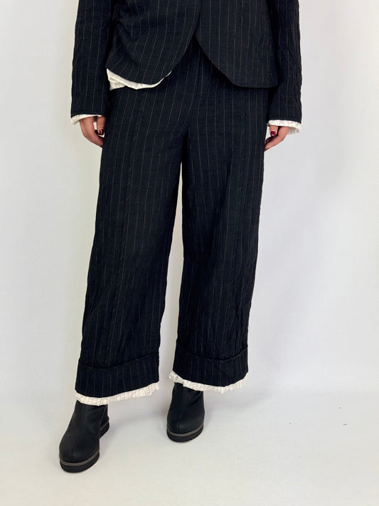 Annette Gortz Spok Trousers Anthrazite
