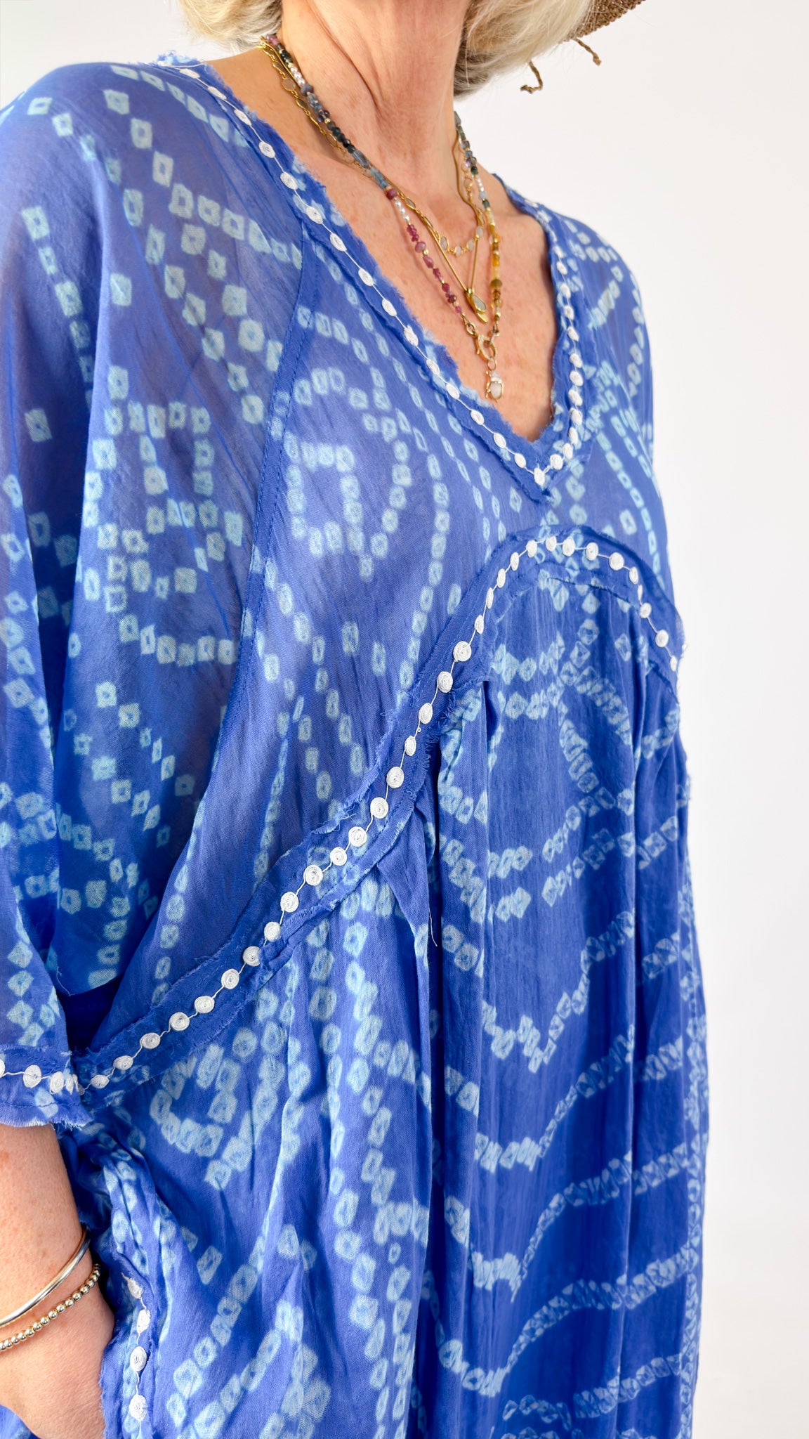 Agencies TurQuoise Lune Dress Indigo
