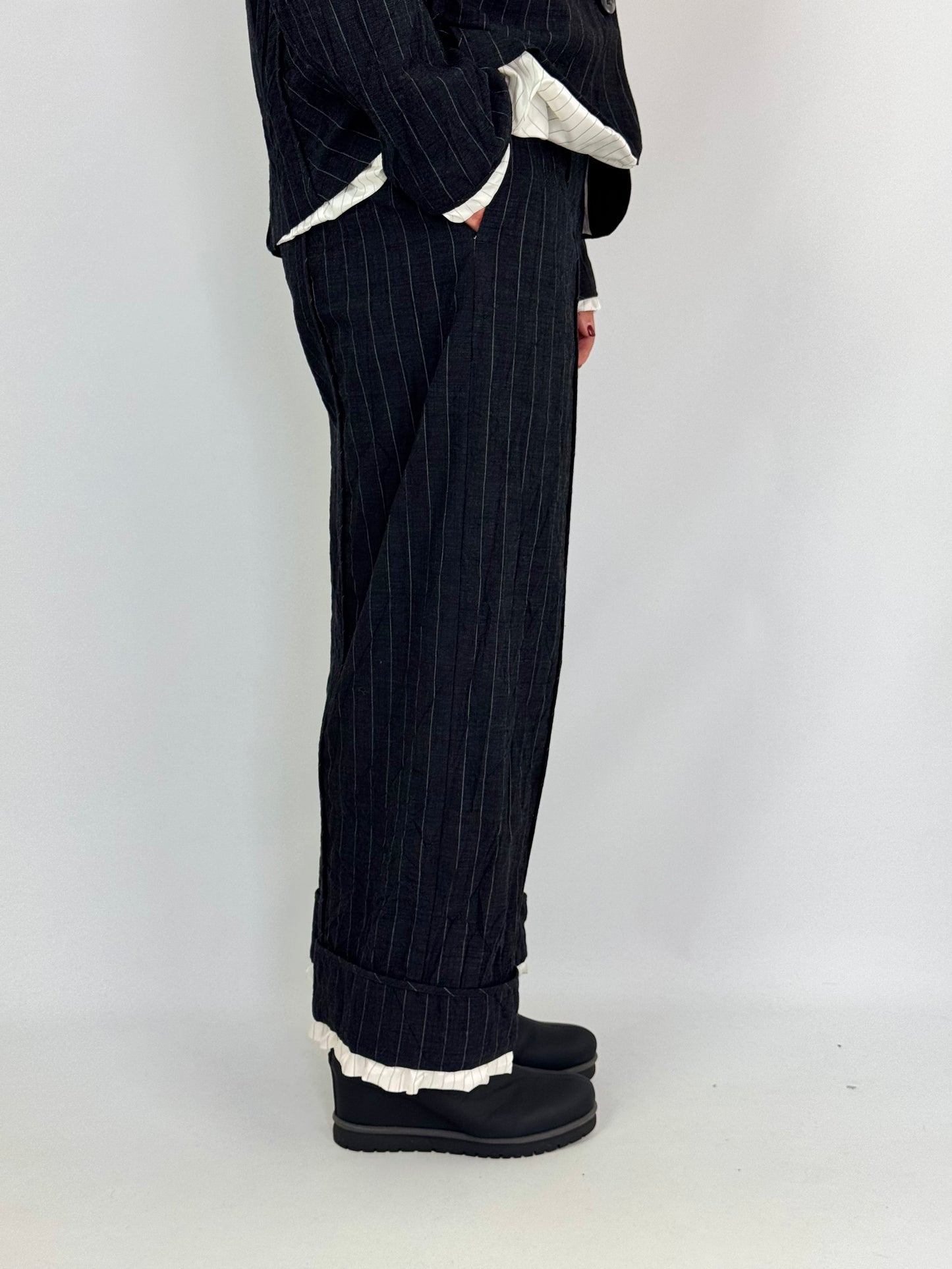Annette Gortz Spok Trousers Anthrazite