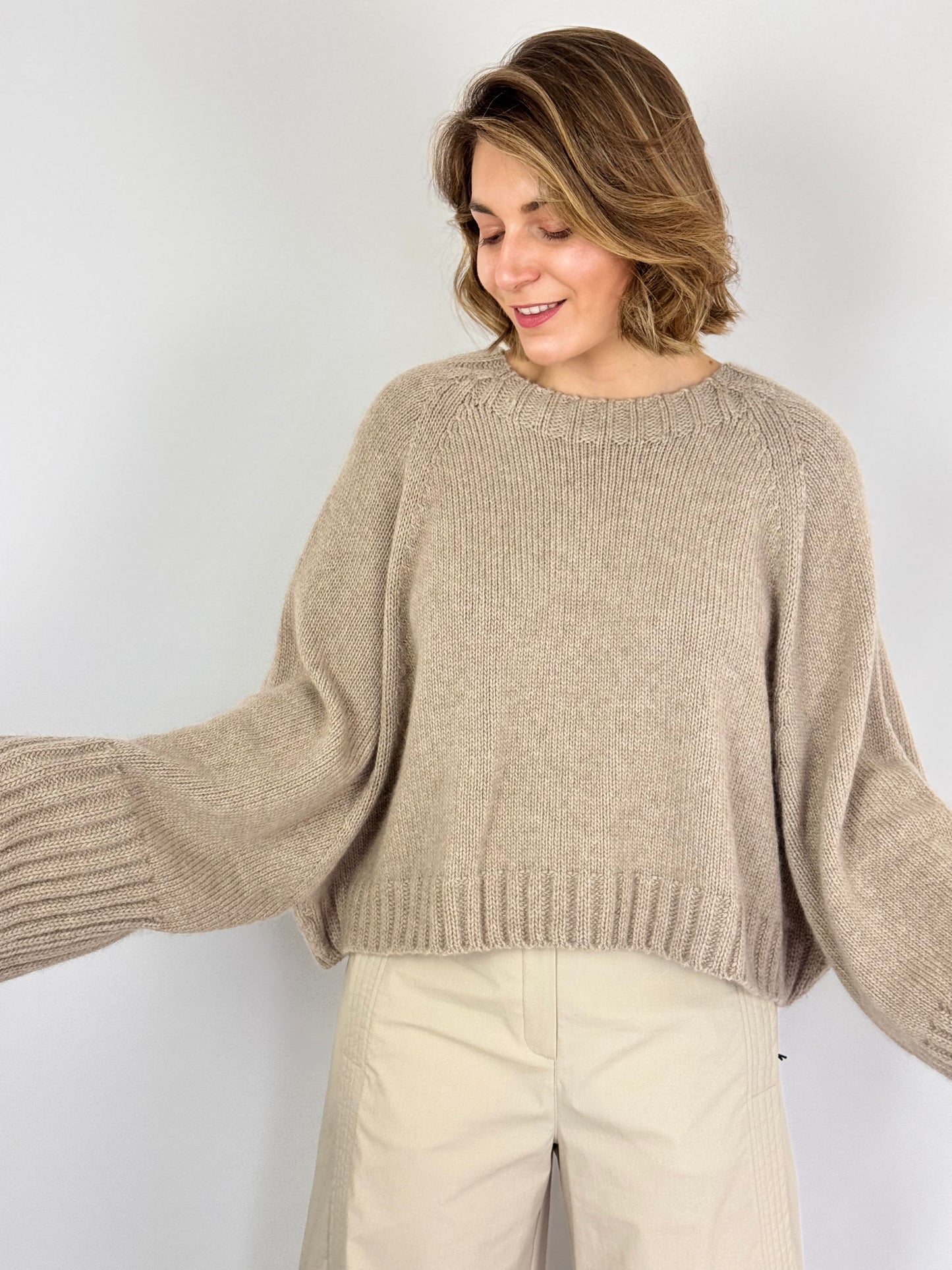 Annette Gortz Clou Jumper Beige