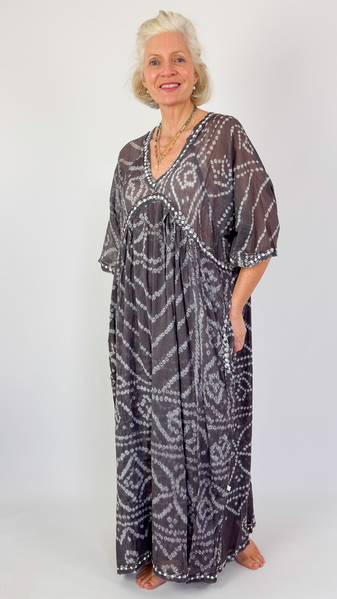 Agencies TurQuoise Lune Dress Charcoal