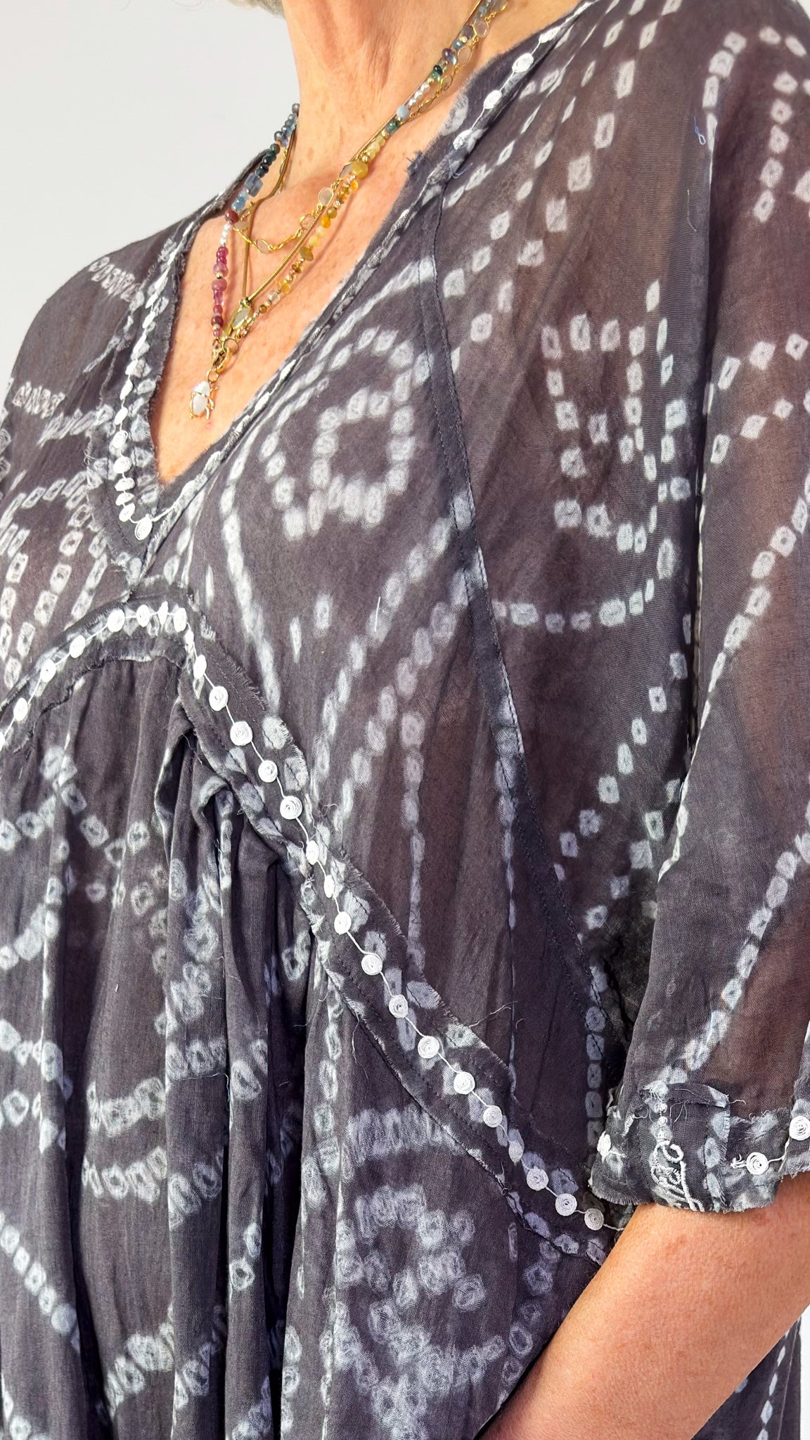 Agencies TurQuoise Lune Dress Charcoal